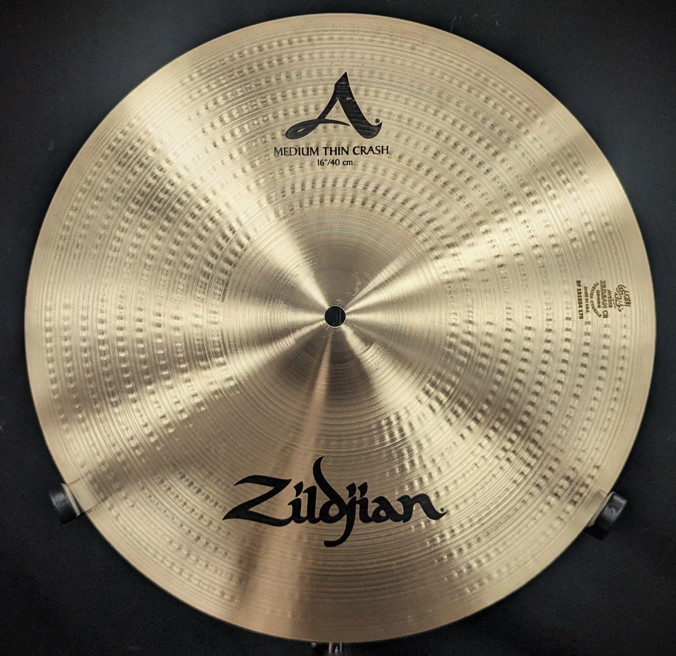 16 Inch A Medium Thin Crash