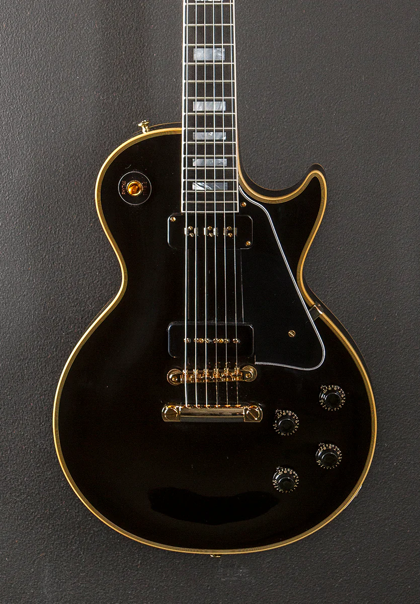 1954 Les Paul Custom Staple Pickup Reissue - VOS Ebony - Image 2