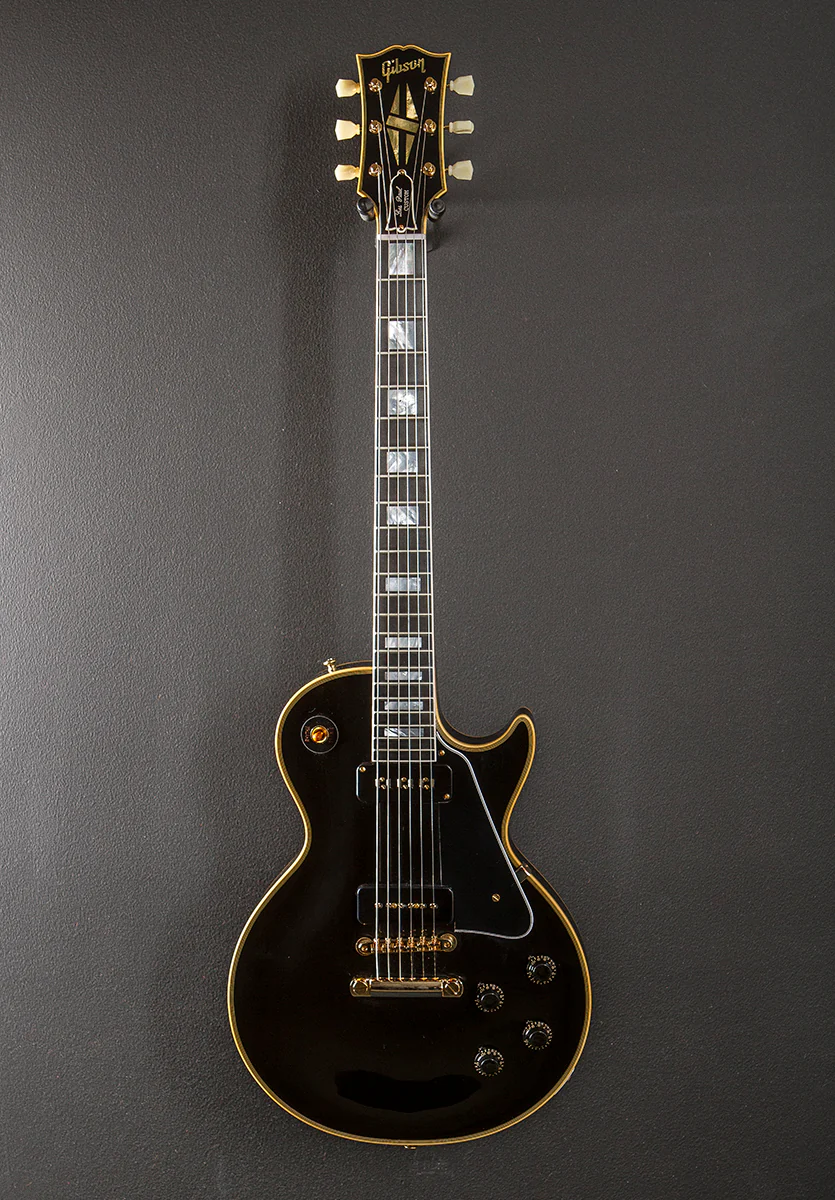 1954 Les Paul Custom Staple Pickup Reissue - VOS Ebony - Image 3