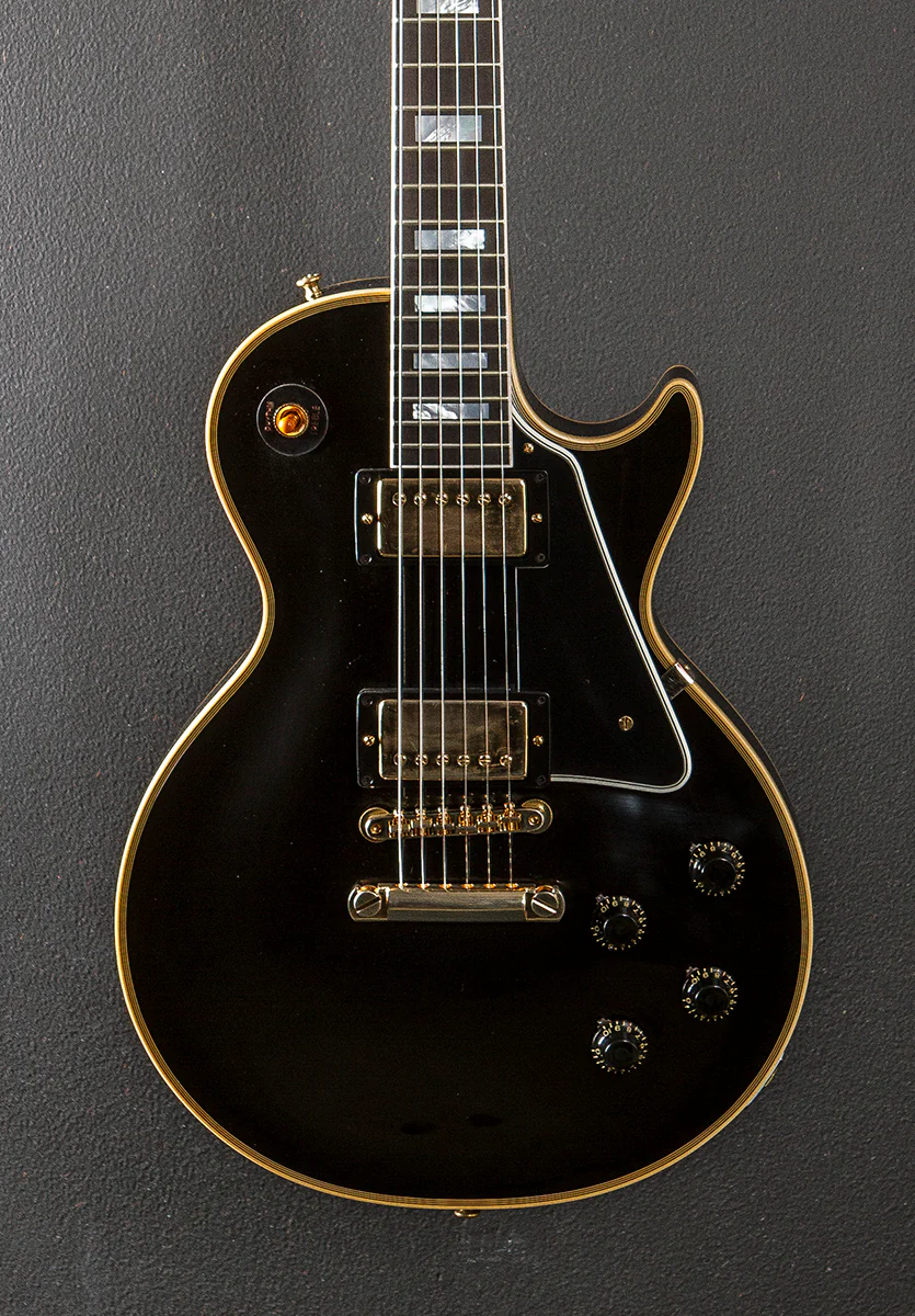 1957 Les Paul Custom Reissue - VOS Ebony 2 Pickup - Image 2