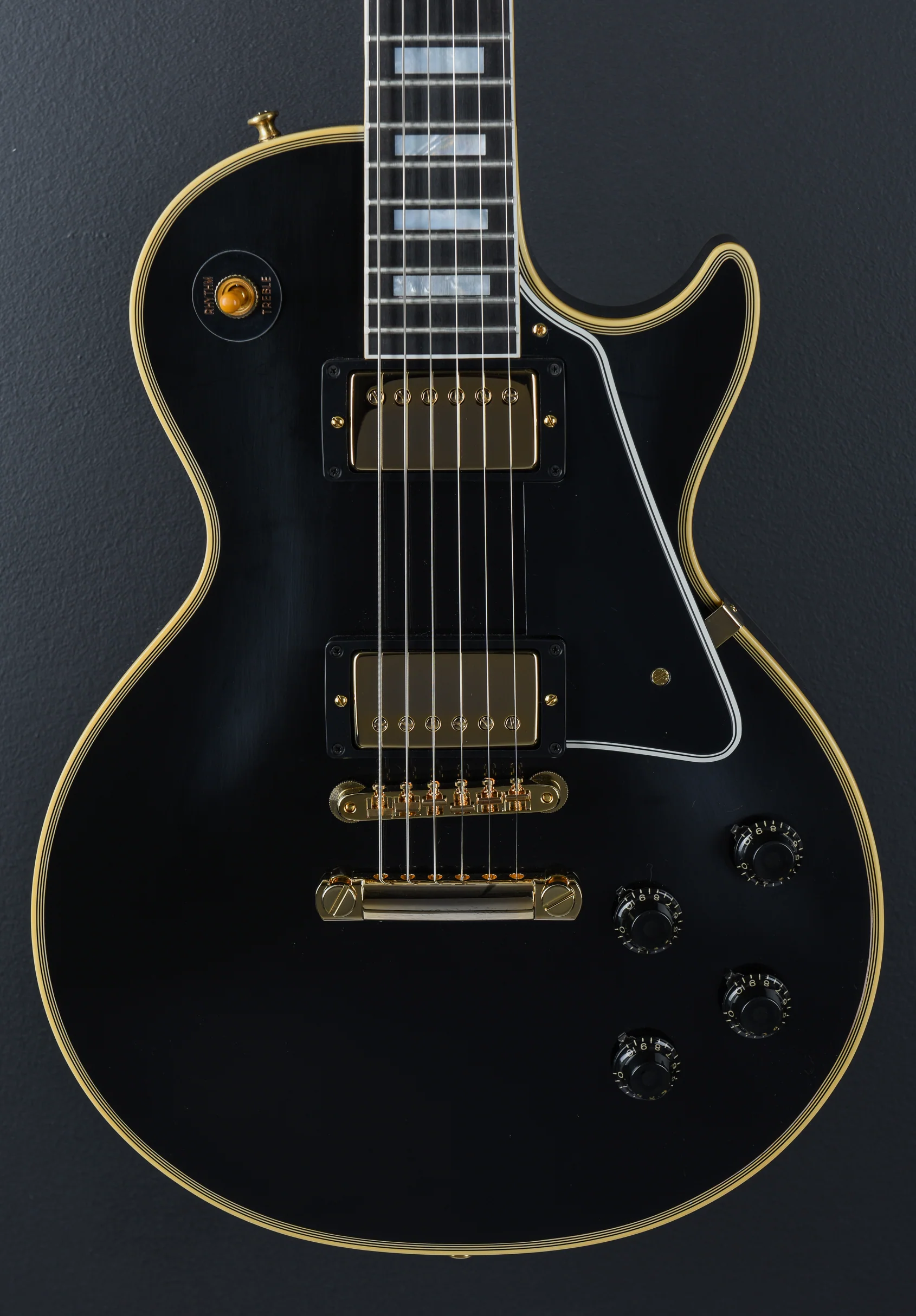 1957 Les Paul Custom Reissue - VOS Ebony 2 Pickup - Image 2