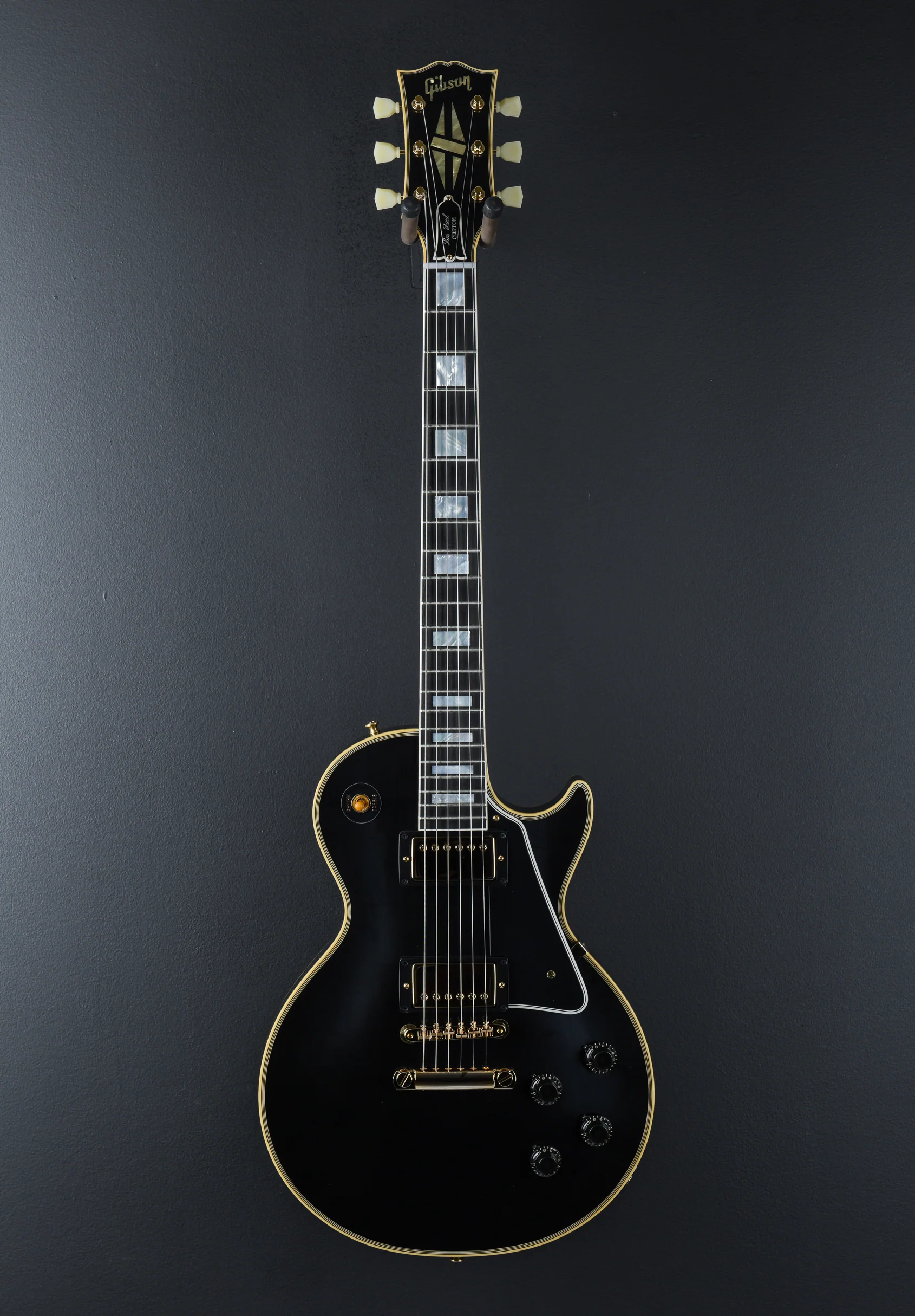 1957 Les Paul Custom Reissue - VOS Ebony 2 Pickup - Image 4