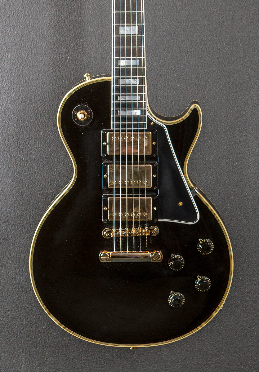 1957 Les Paul Custom Reissue - VOS Ebony 3 Pickup - Image 2