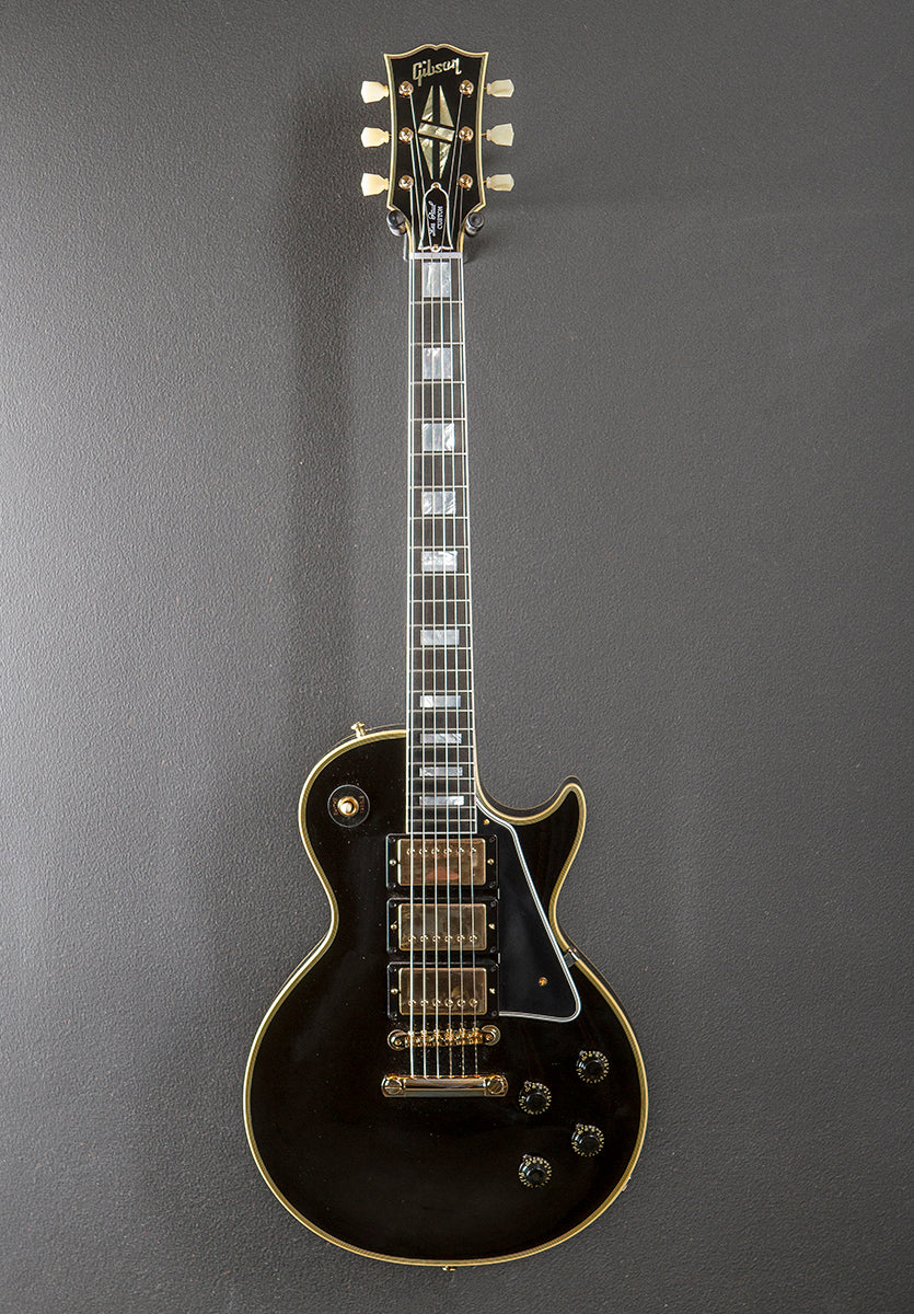 1957 Les Paul Custom Reissue - VOS Ebony 3 Pickup - Image 3