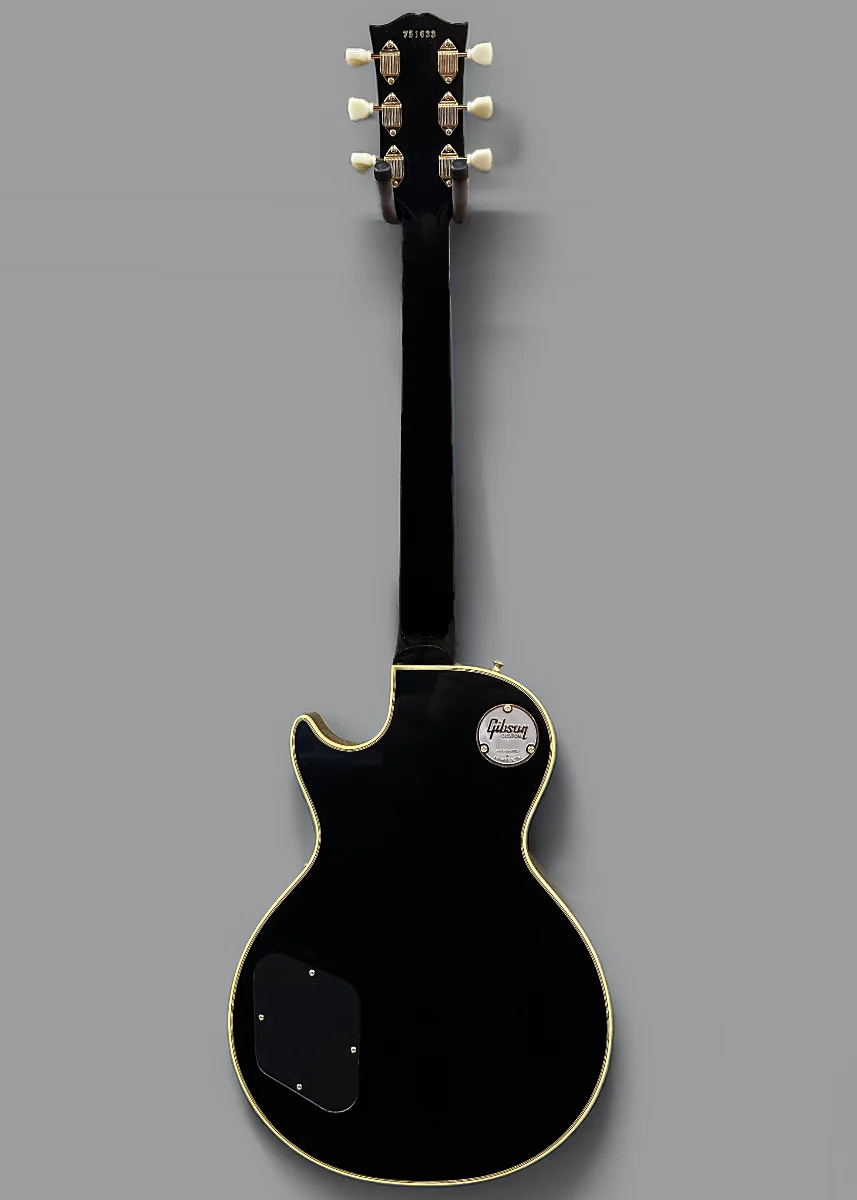 1957 Les Paul Custom Reissue - VOS Ebony 3 Pickup w/Bigsby - Image 5