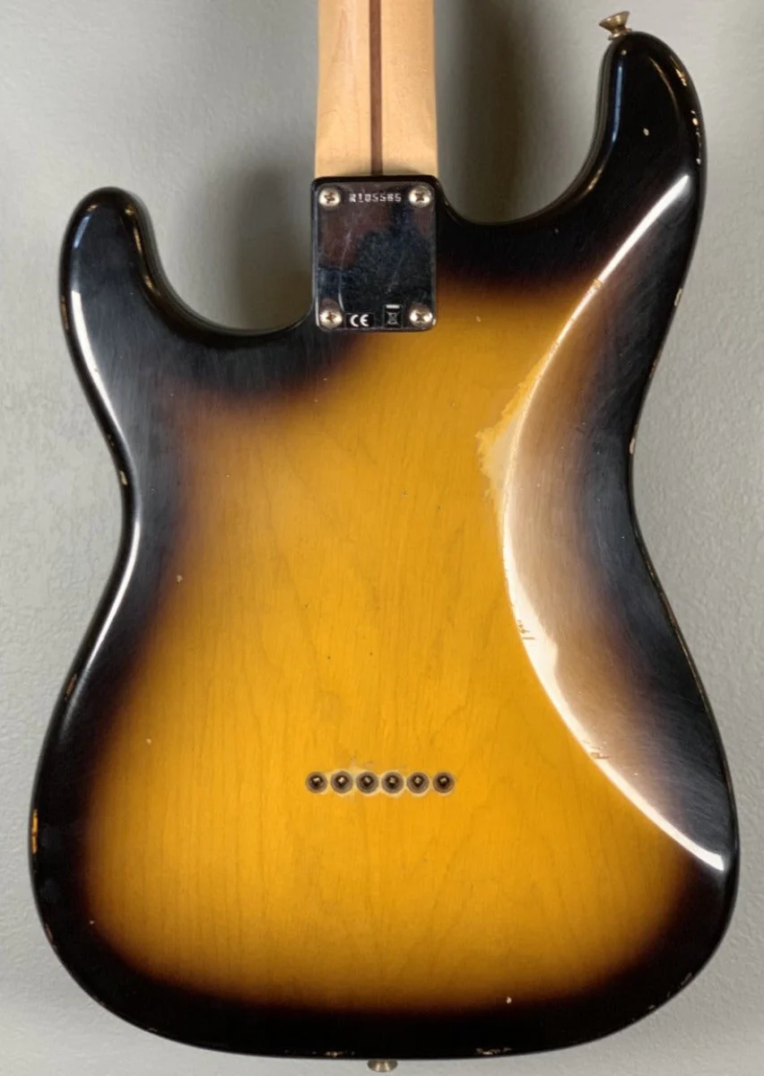 1957 Relic Hardtail Strat-2 Tone Sunburst - Image 4