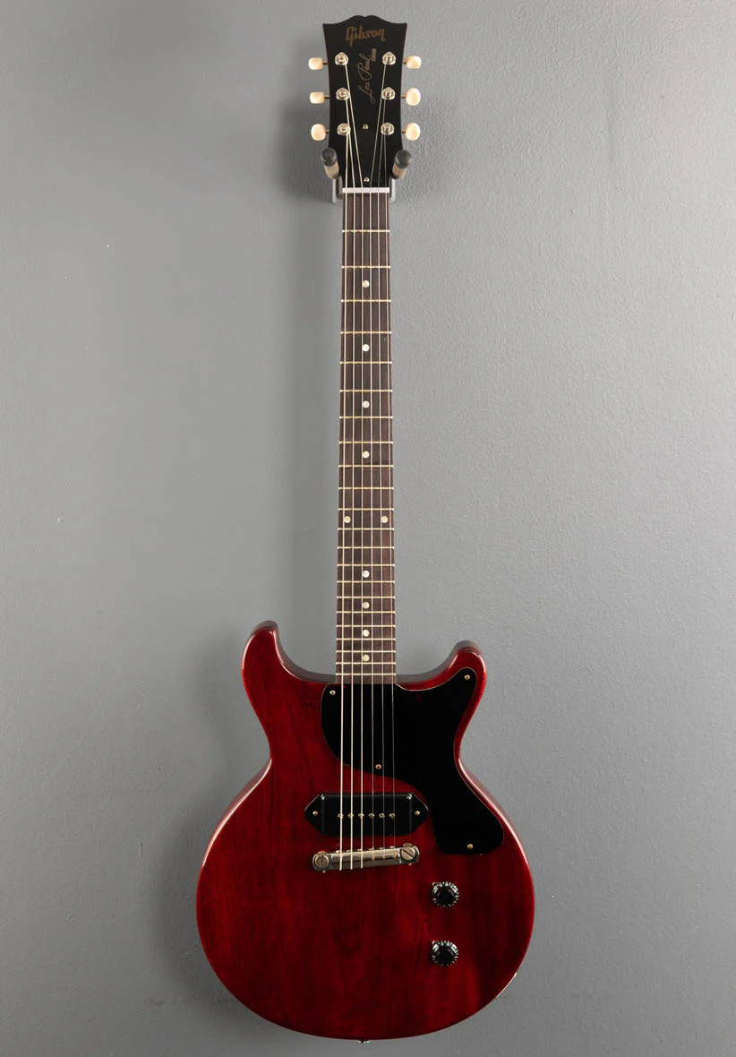 1958 Les Paul Junior Double Cut Reissue - Cherry Red - Image 3