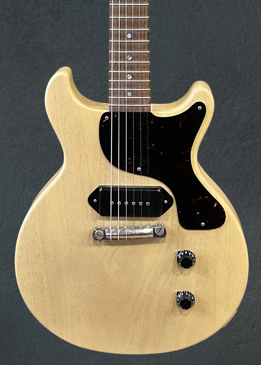 1958 Les Paul Junior Double Cut Reissue - TV Yellow - Image 2