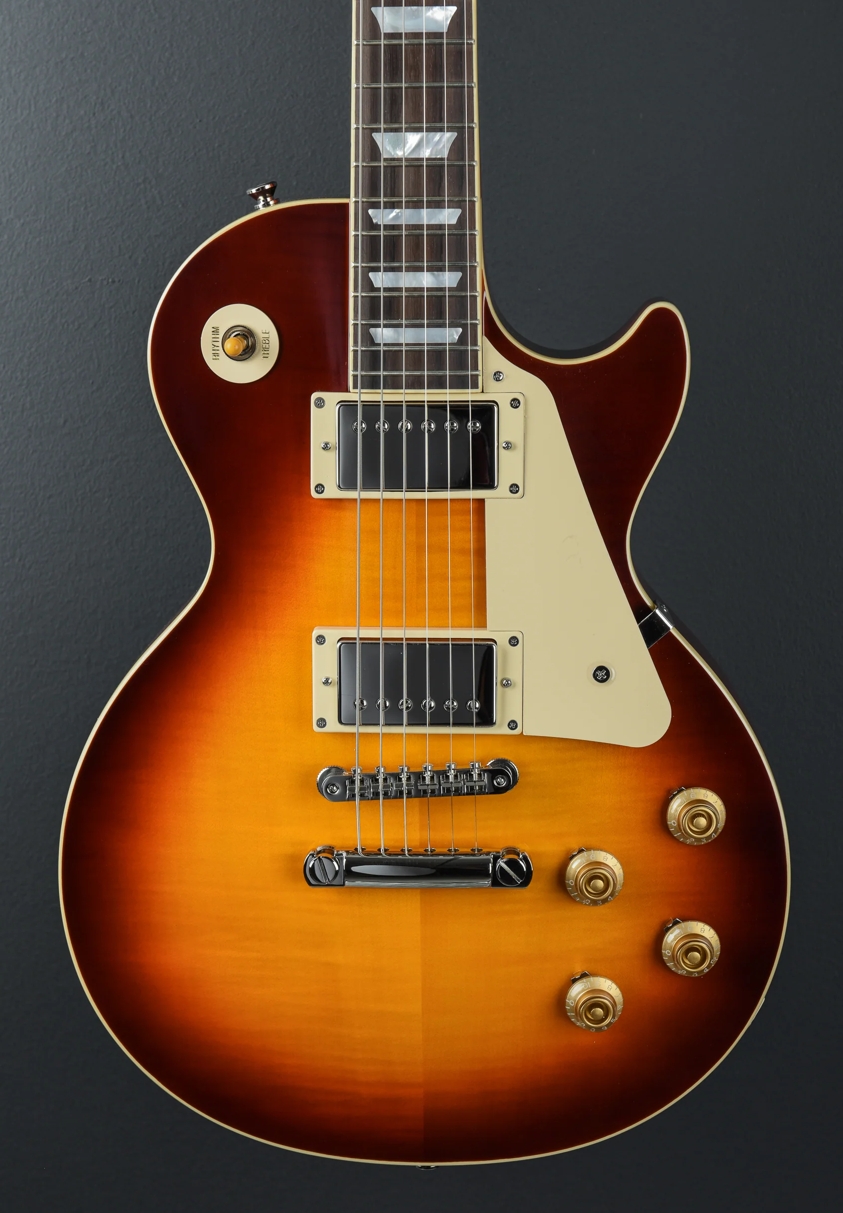 "Inspired by Gibson Custom" 1959 Les Paul Standard Reissue - Deep Cherry Sunburst - Image 2