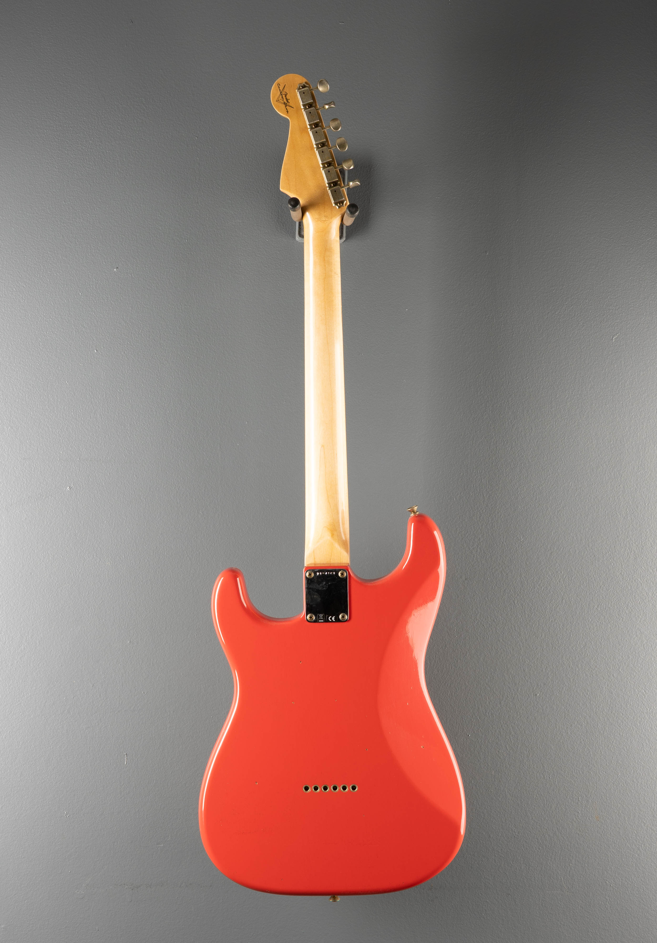 1960 Journeyman Relic Hardtail Stratocaster - Fiesta Red - Image 5