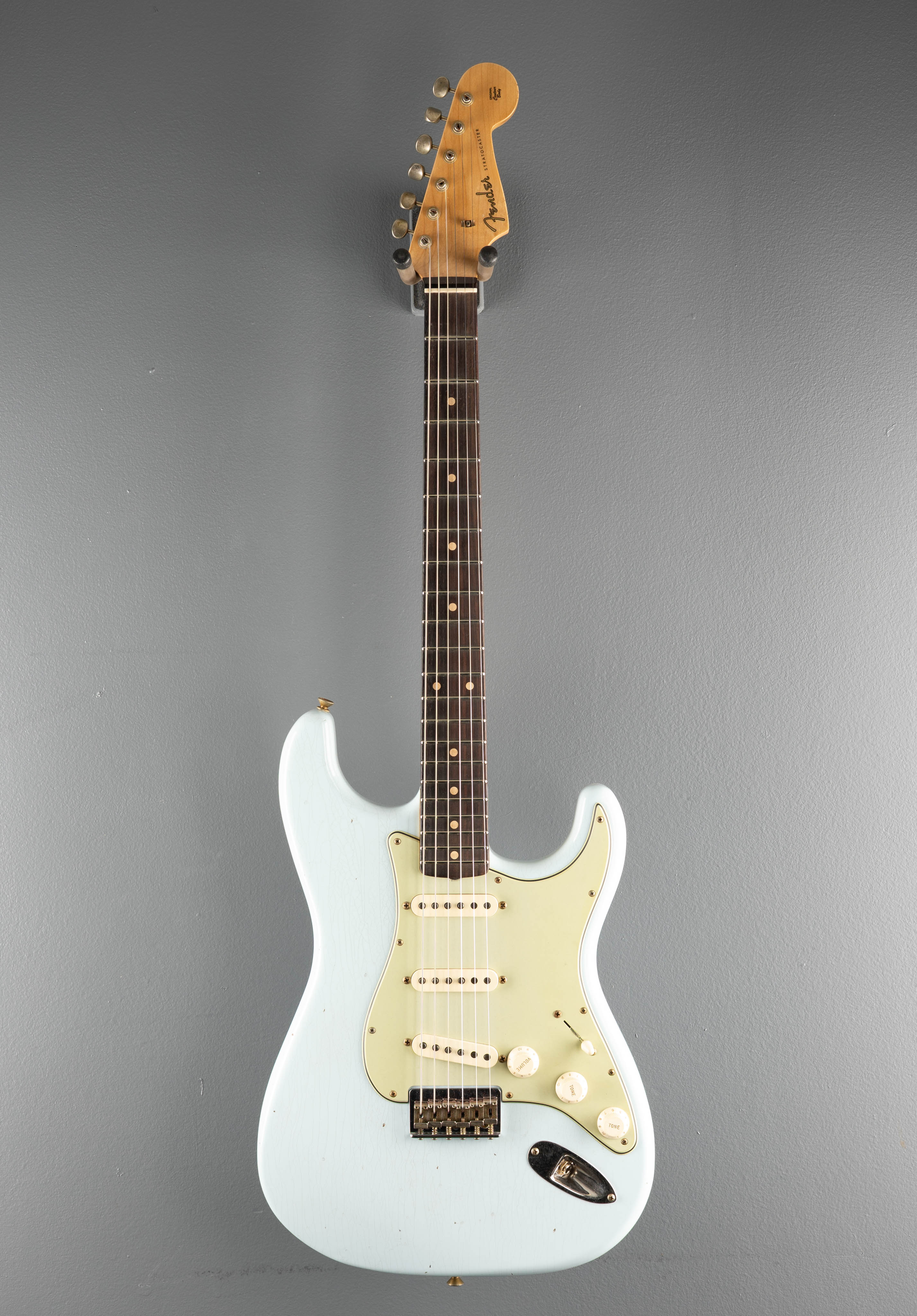 1960 Journeyman Relic Hardtail Stratocaster - Sonic Blue - Image 3