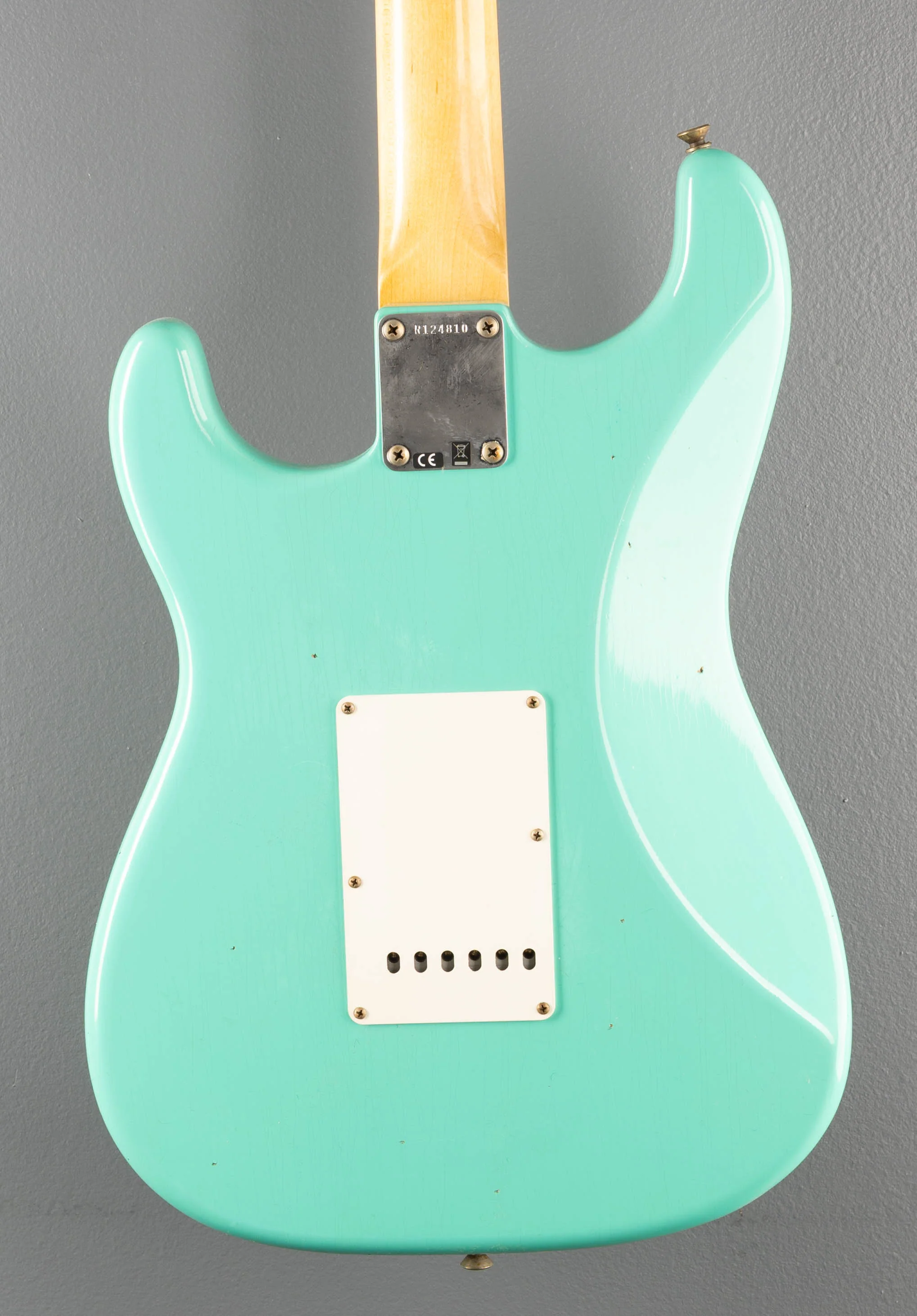 1960 Journeyman Relic Stratocaster - Aged Seafoam Green - Image 4