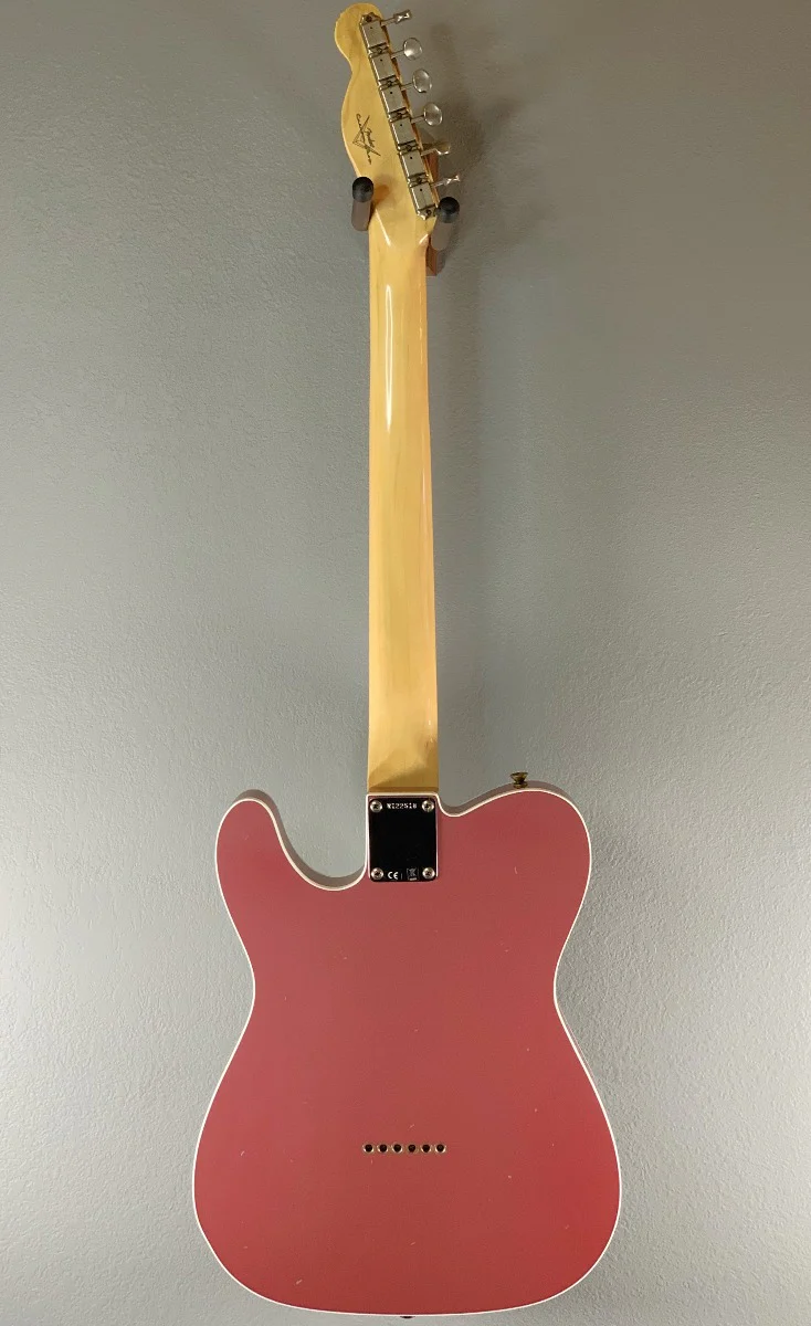 1960 Journeyman Relic Tele Custom-Burgundy Mist Metallic - Image 5