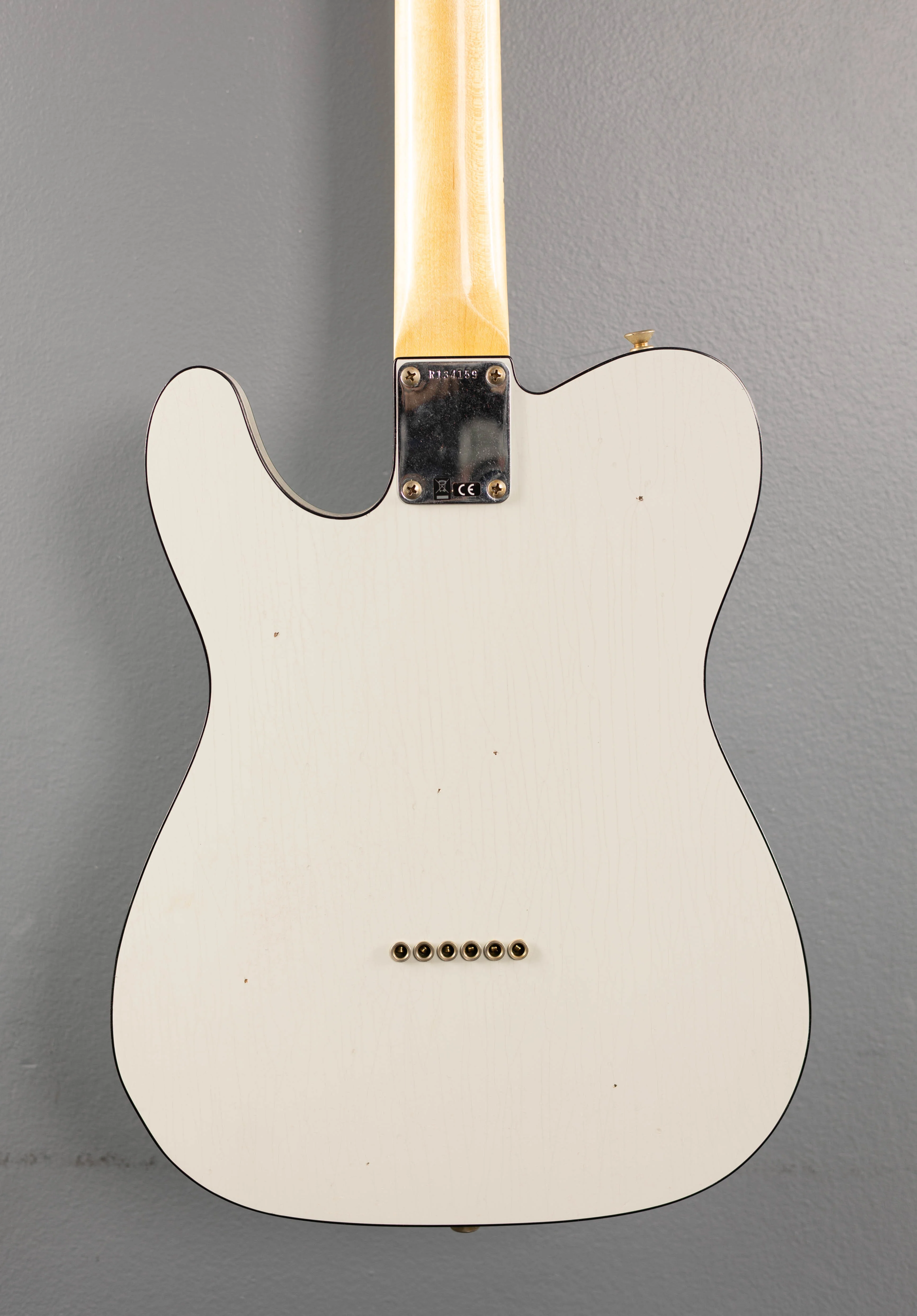 1968 Journeyman Relic Telecaster Custom - Olympic White - Image 4