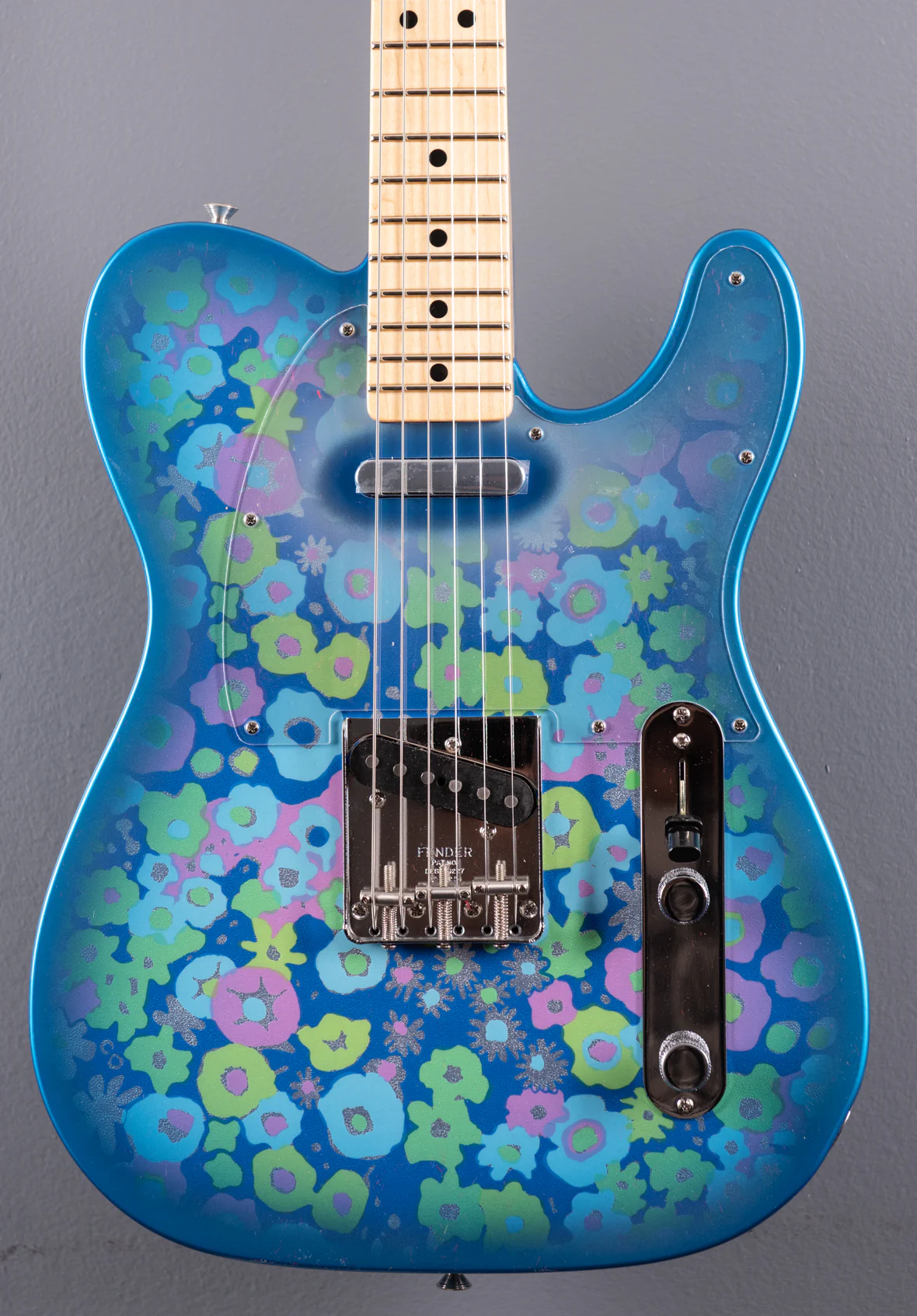 1968 NOS Blue Floral Telecaster - Image 3