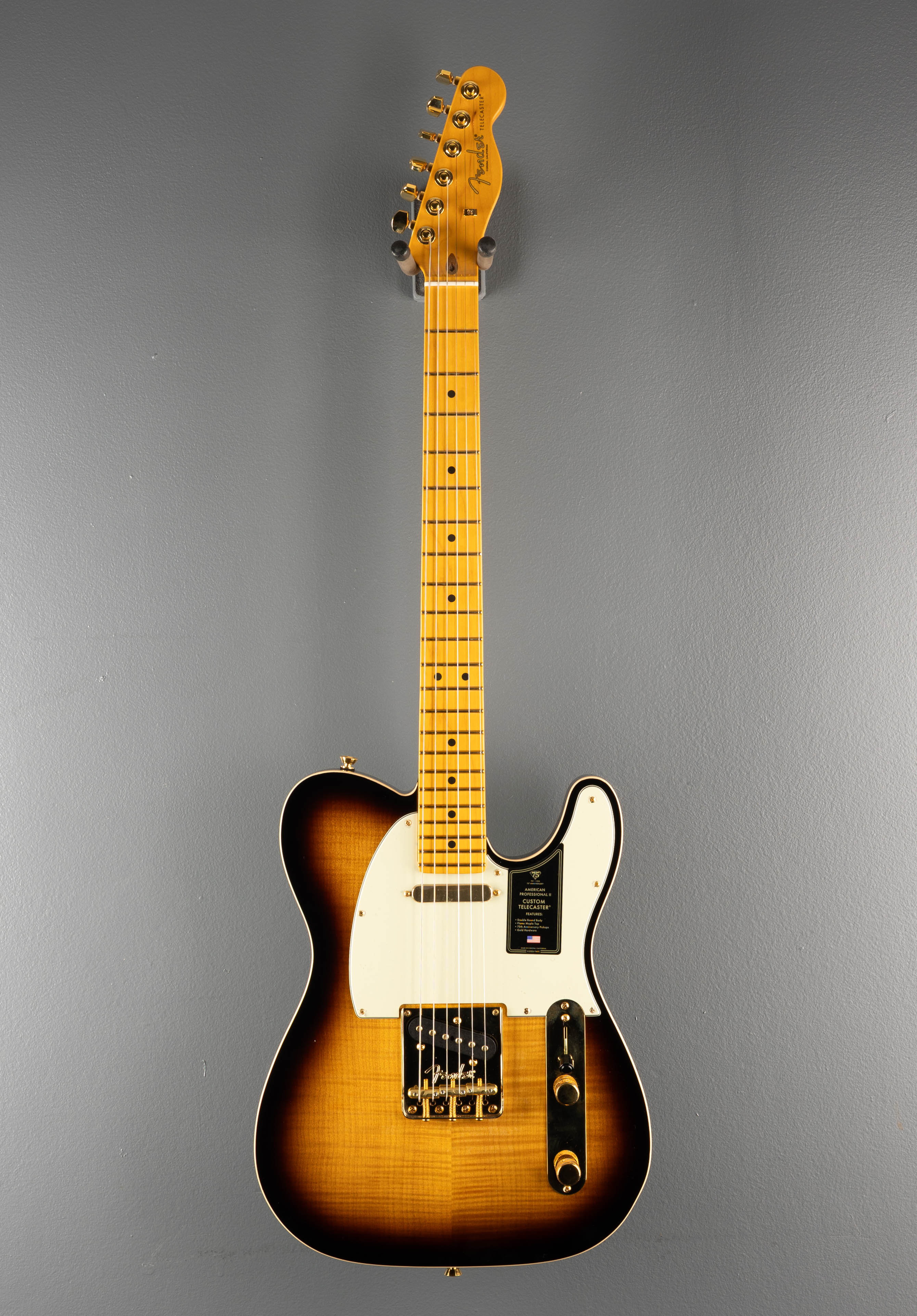 75th Anniversary American Professional Custom Telecaster - 2 Color Sunburst - Image 3