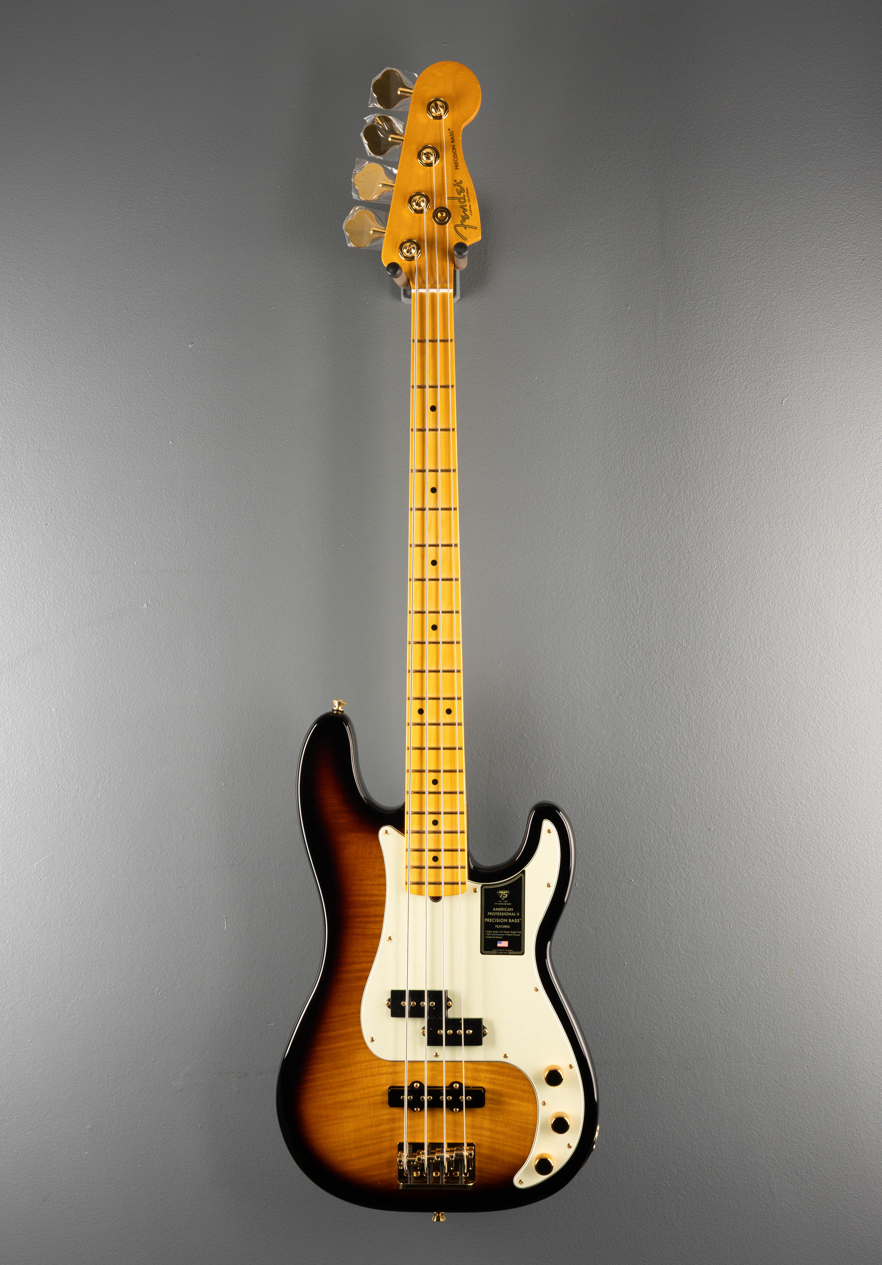 75th Anniversary American Professional PJ Bass - 2 Color Sunburst - Image 3
