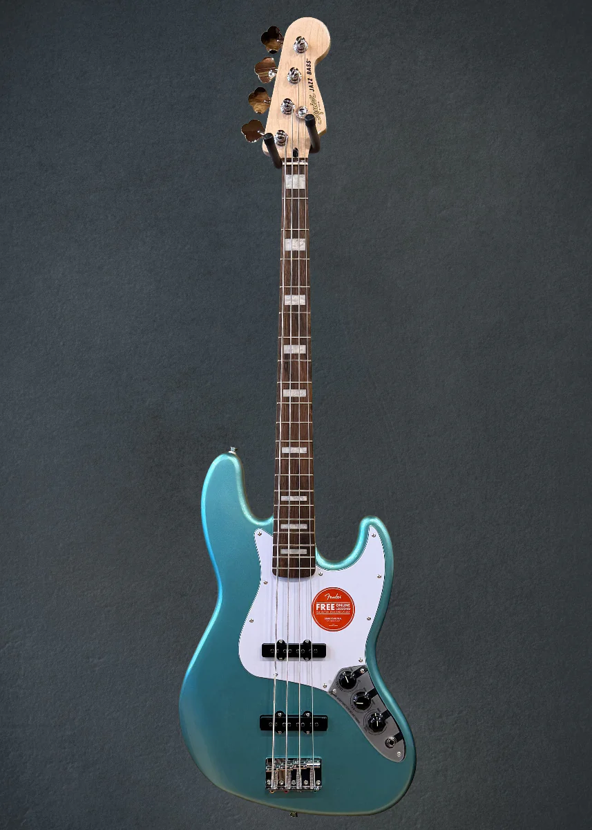 Affinity Series Active Jazz Bass - Mystic Seafoam Green w/Indian Laurel - Image 3