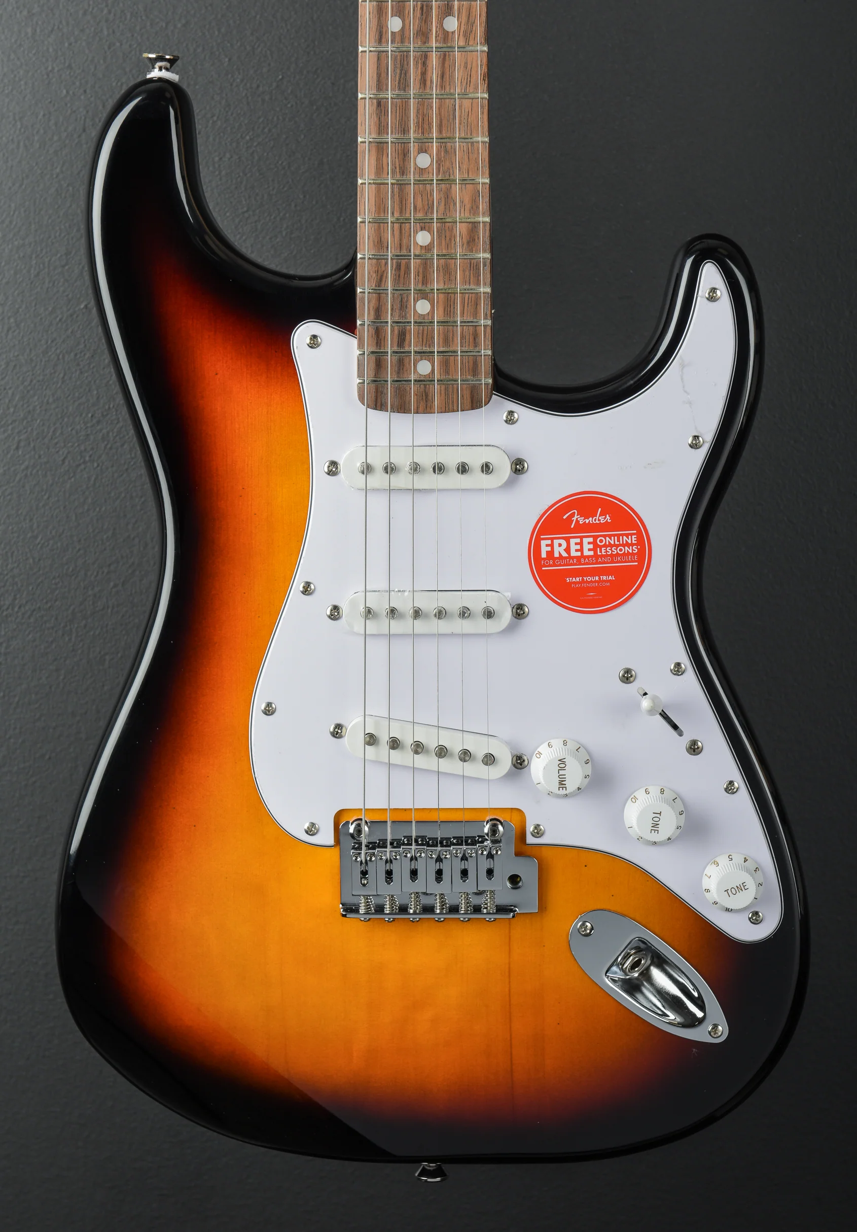 Affinity Series Stratocaster - 3 Color Sunburst w/Indian Laurel - Image 2