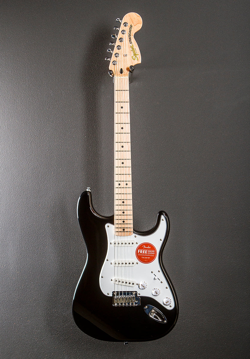 Affinity Series Stratocaster - Black w/Maple - Image 3