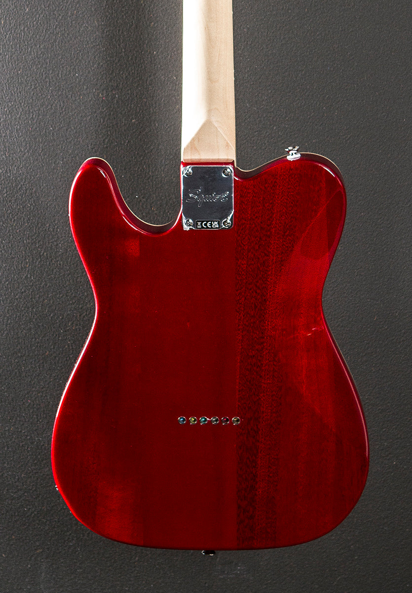 Affinity Series Telecaster FMT SH - Crimson Red Transparent w/Indian Laurel - Image 4