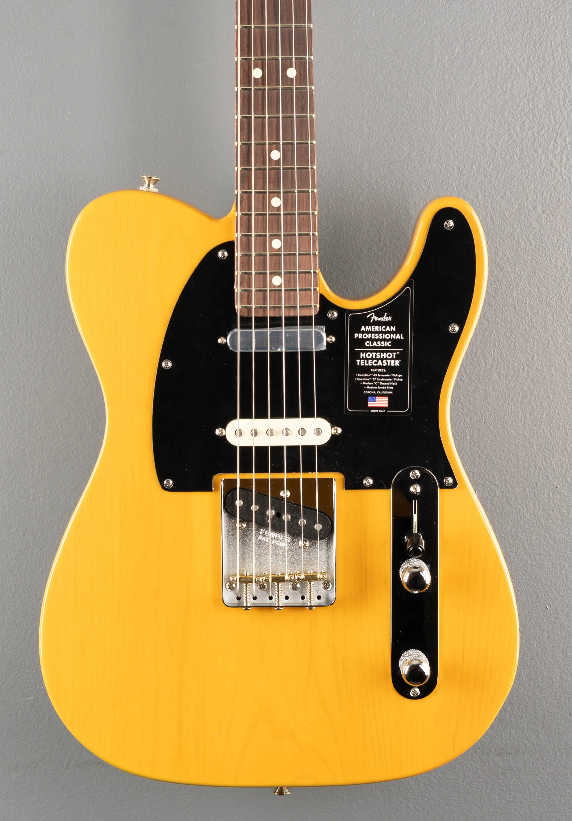 American Professional Classic Hotshot Telecaster - Butterscotch Blonde - Image 2