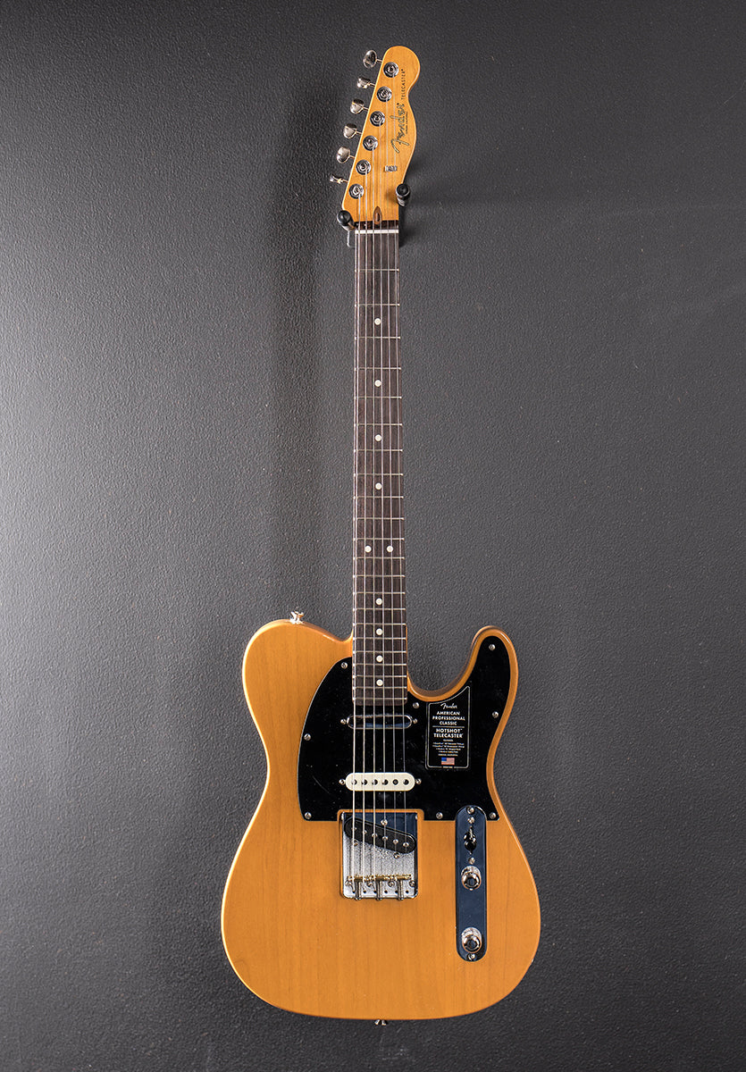 American Professional Classic Hotshot Telecaster - Butterscotch Blonde w/Rosewood - Image 3
