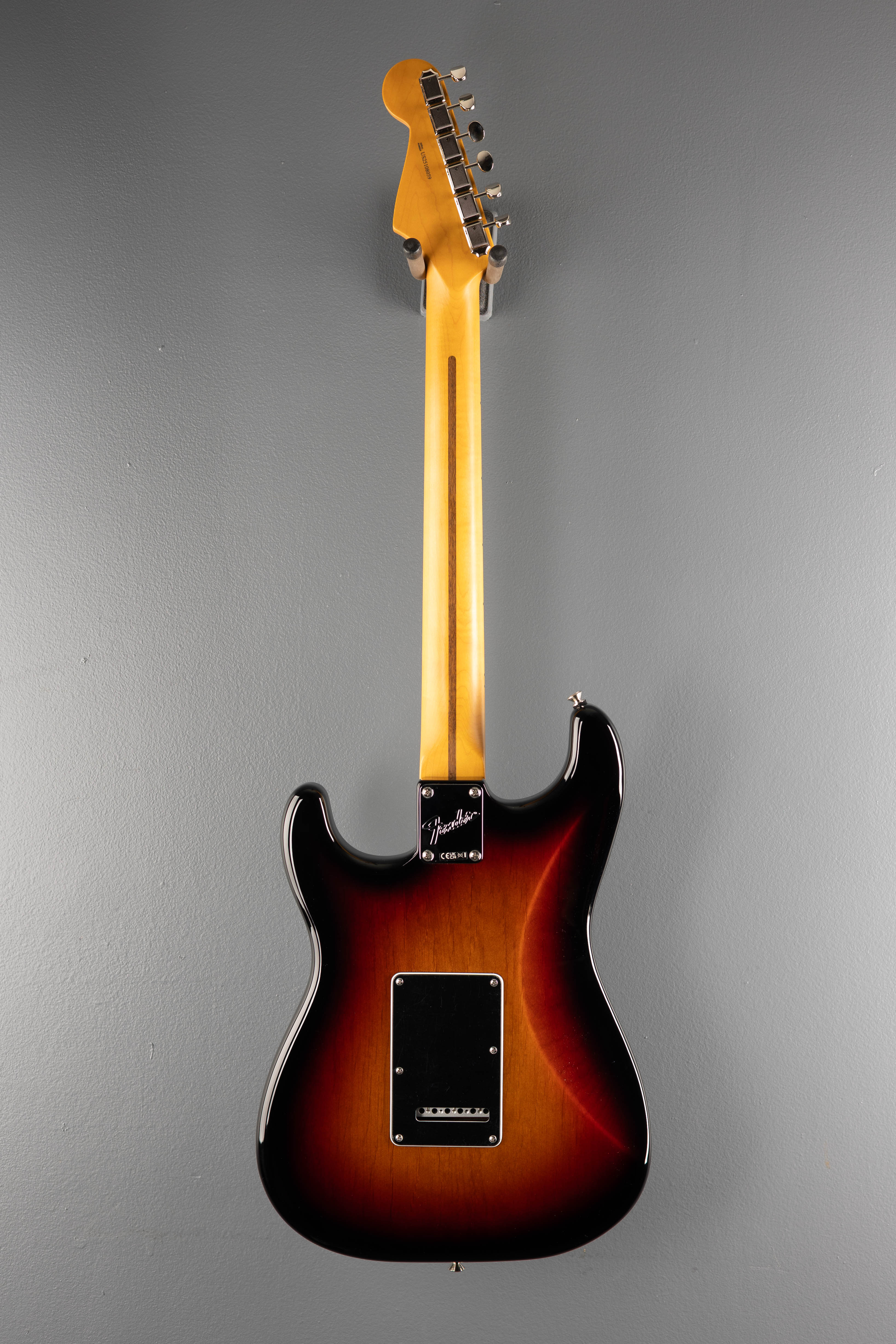 American Professional Classic Stratocaster - 3 Color Sunburst w/ Maple - Image 4