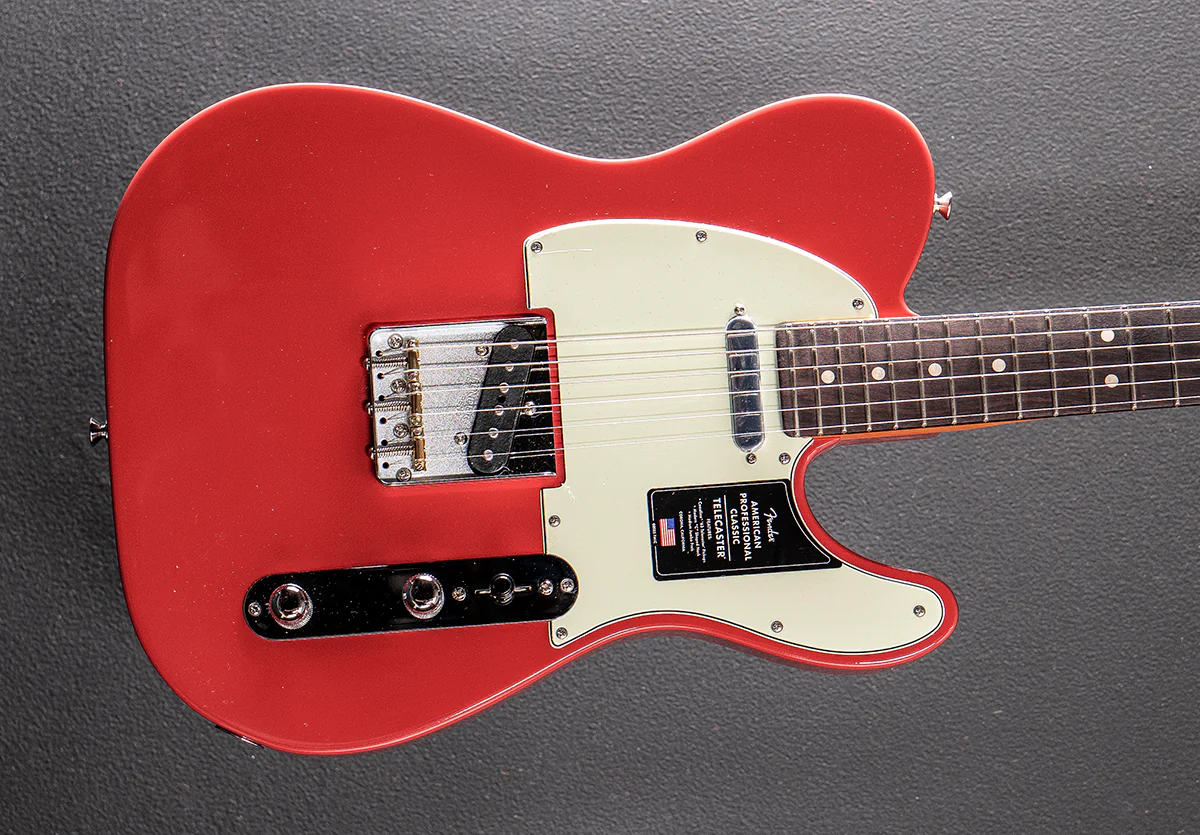 American Professional Classic Telecaster - Faded Dakota Red w/Rosewood