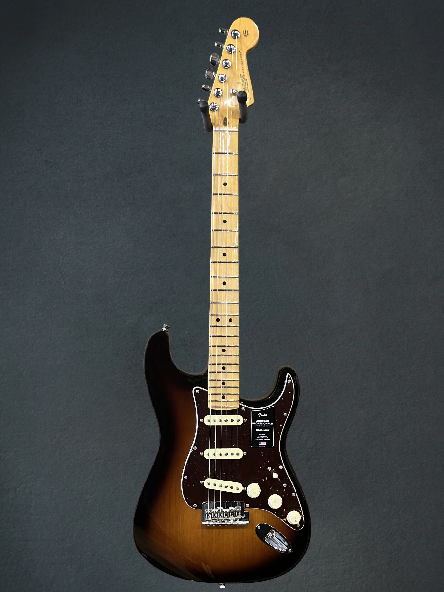 American Professional II Stratocaster – 3 Color Sunburst w/Maple - Image 3