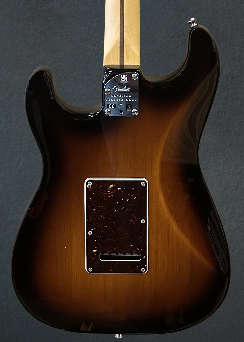American Professional II Stratocaster – 3 Color Sunburst w/Maple - Image 4