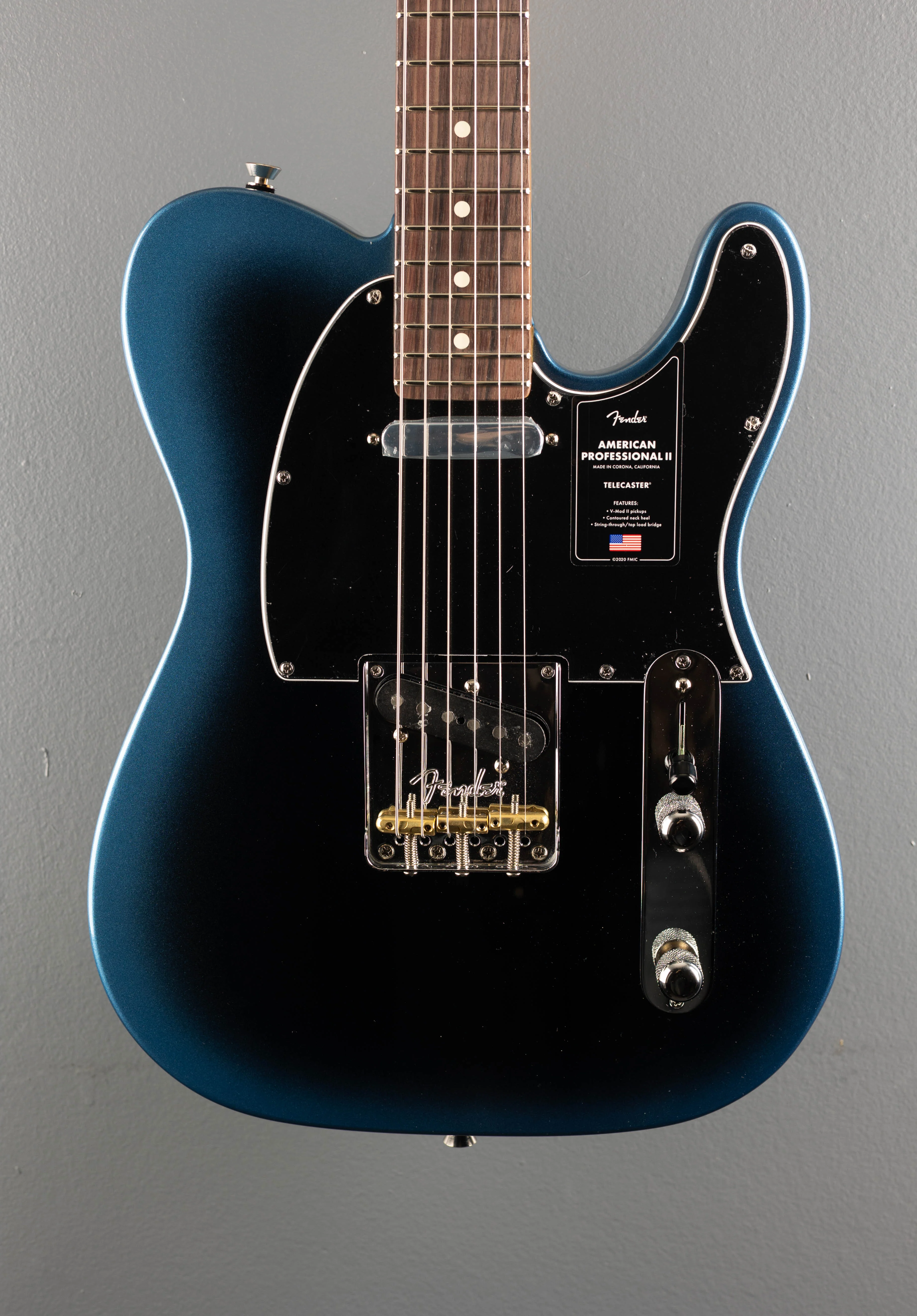 American Professional II Telecaster - Dark Night w/Rosewood - Image 2