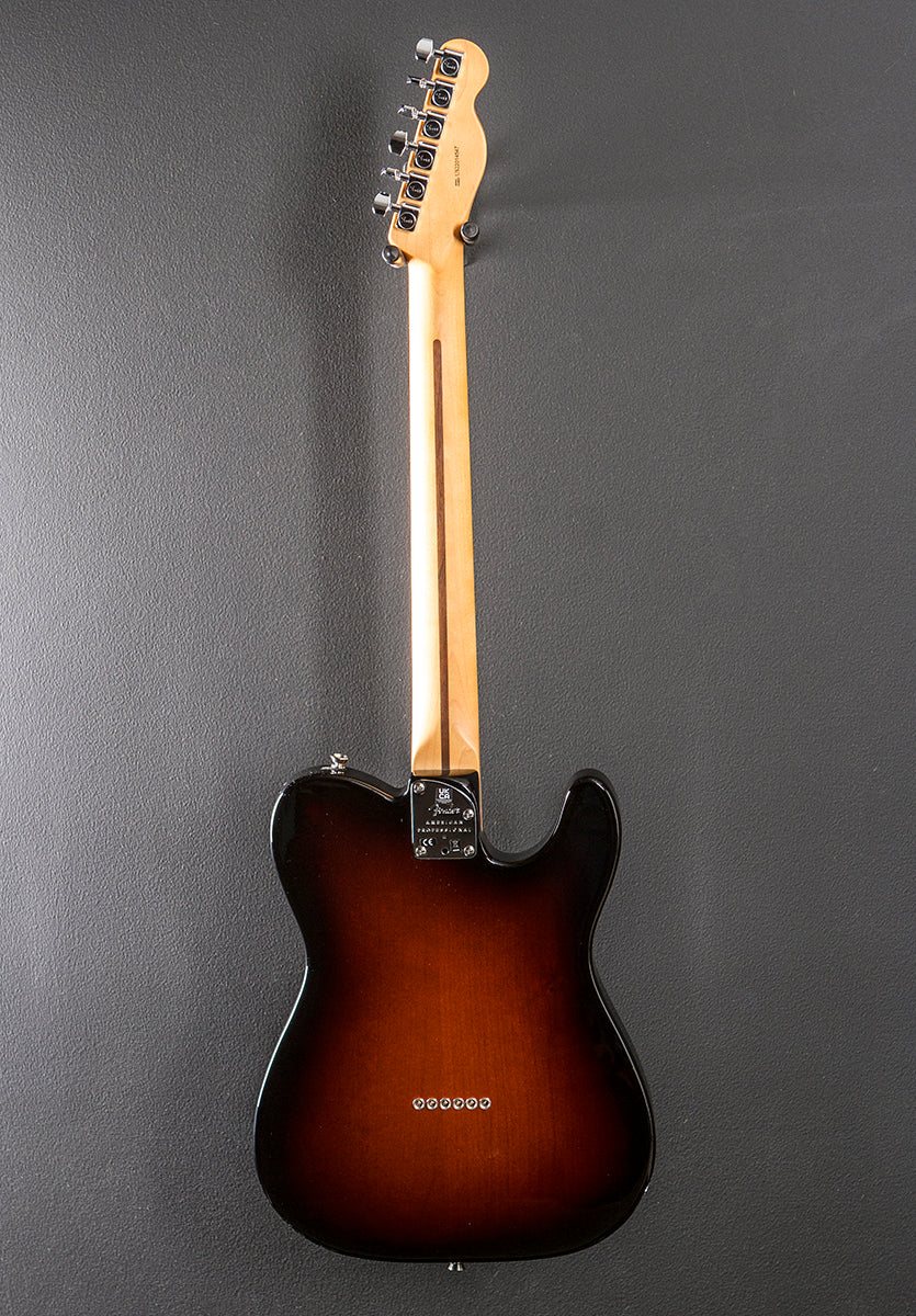 American Professional II Telecaster Left Hand - 3 Color Sunburst w/Rosewood - Image 5