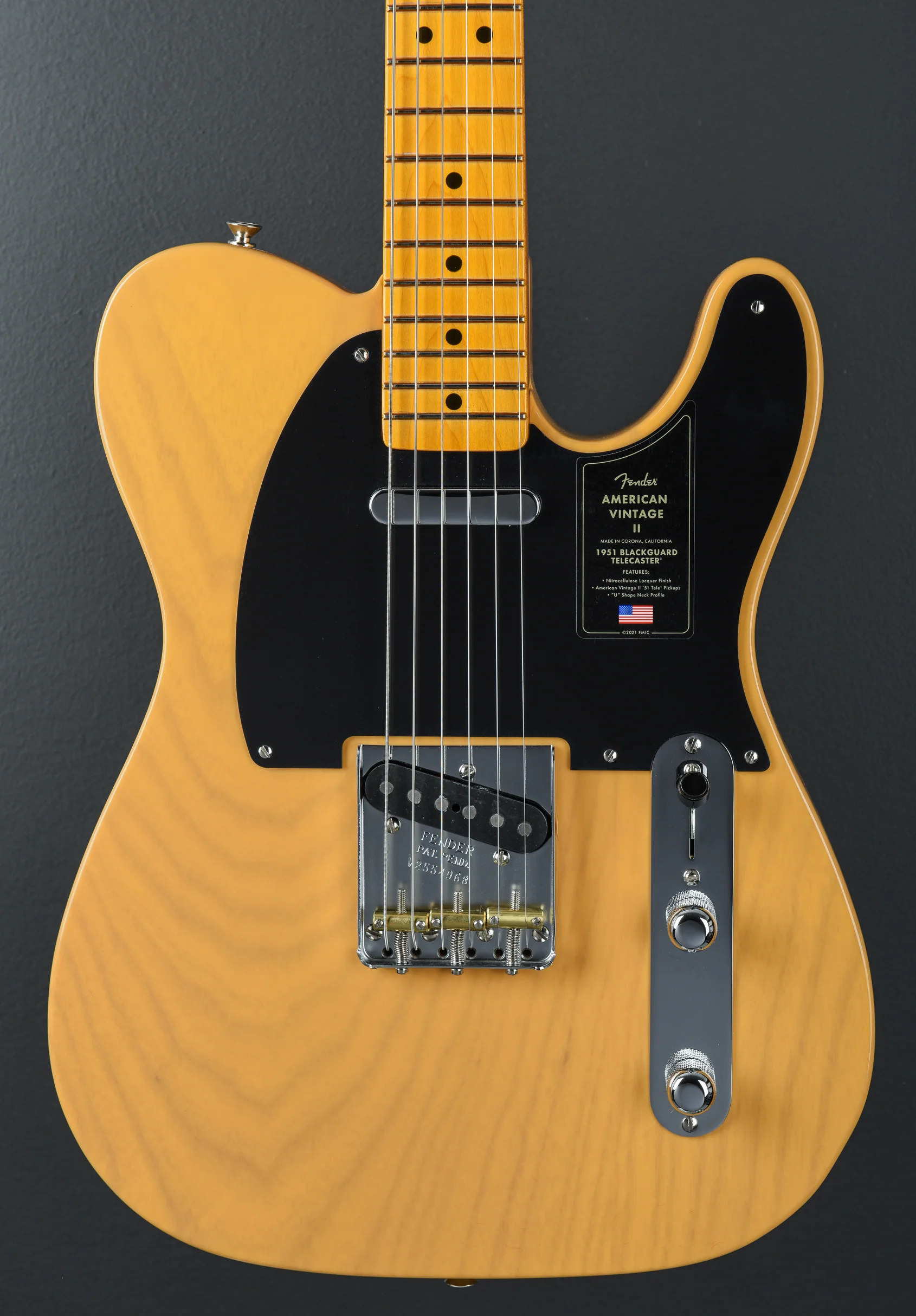 American Vintage II 1951 Telecaster - Butterscotch Blonde - Image 2