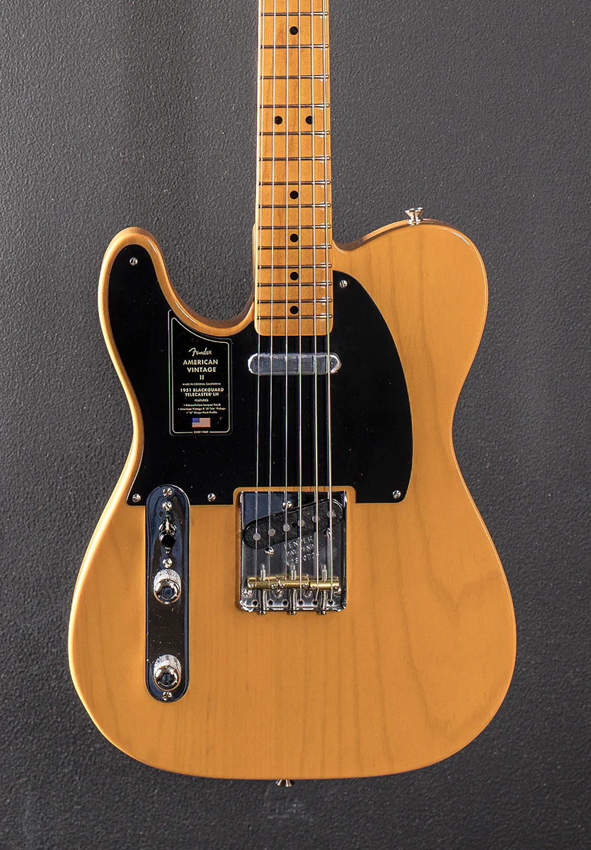 American Vintage II 1951 Telecaster Left Hand - Butterscotch Blonde - Image 2