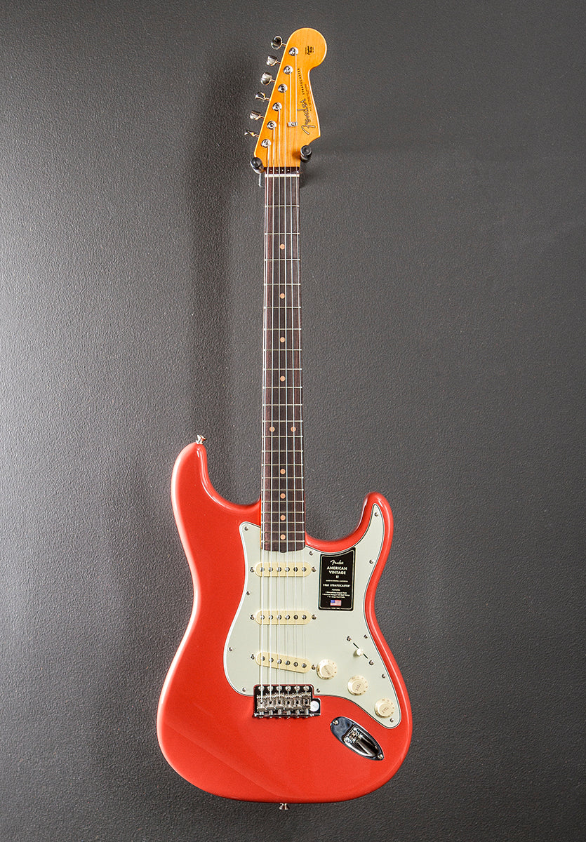 American Vintage II 1961 Stratocaster - Fiesta Red - Image 3