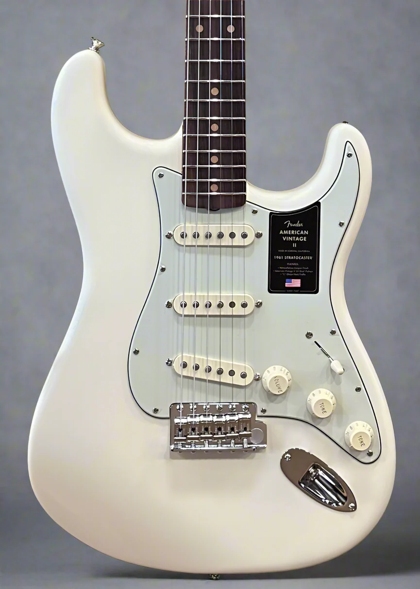 American Vintage II 1961 Stratocaster - Olympic White - Image 2