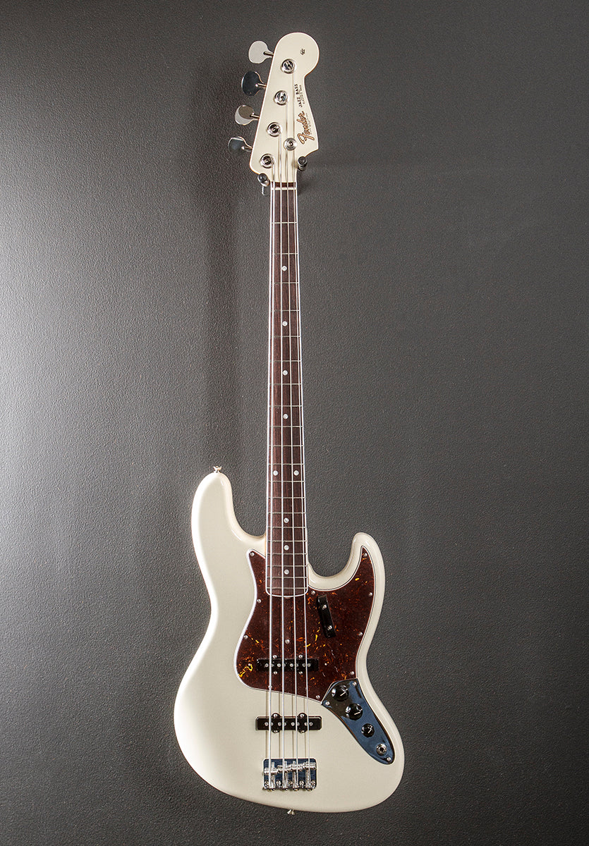 American Vintage II 1966 Jazz Bass - Olympic White - Image 3