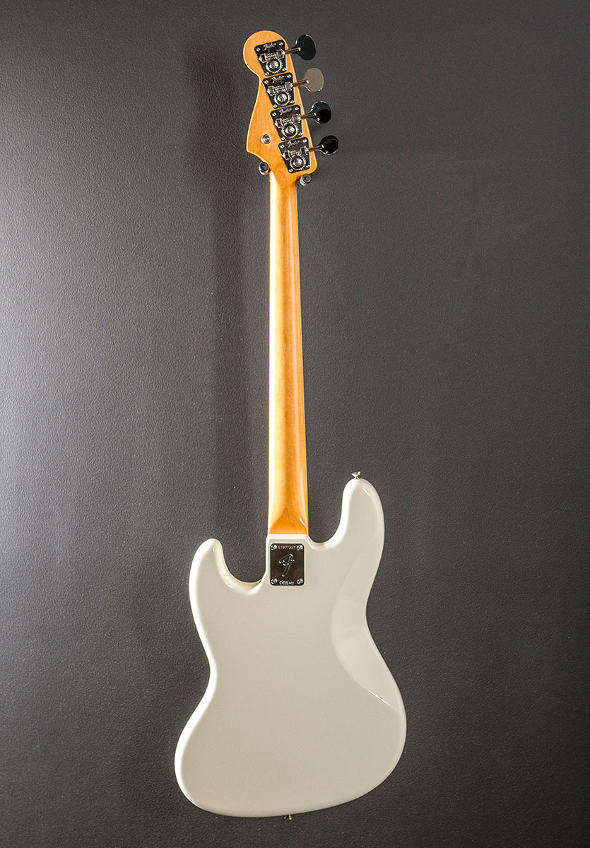 American Vintage II 1966 Jazz Bass - Olympic White - Image 5