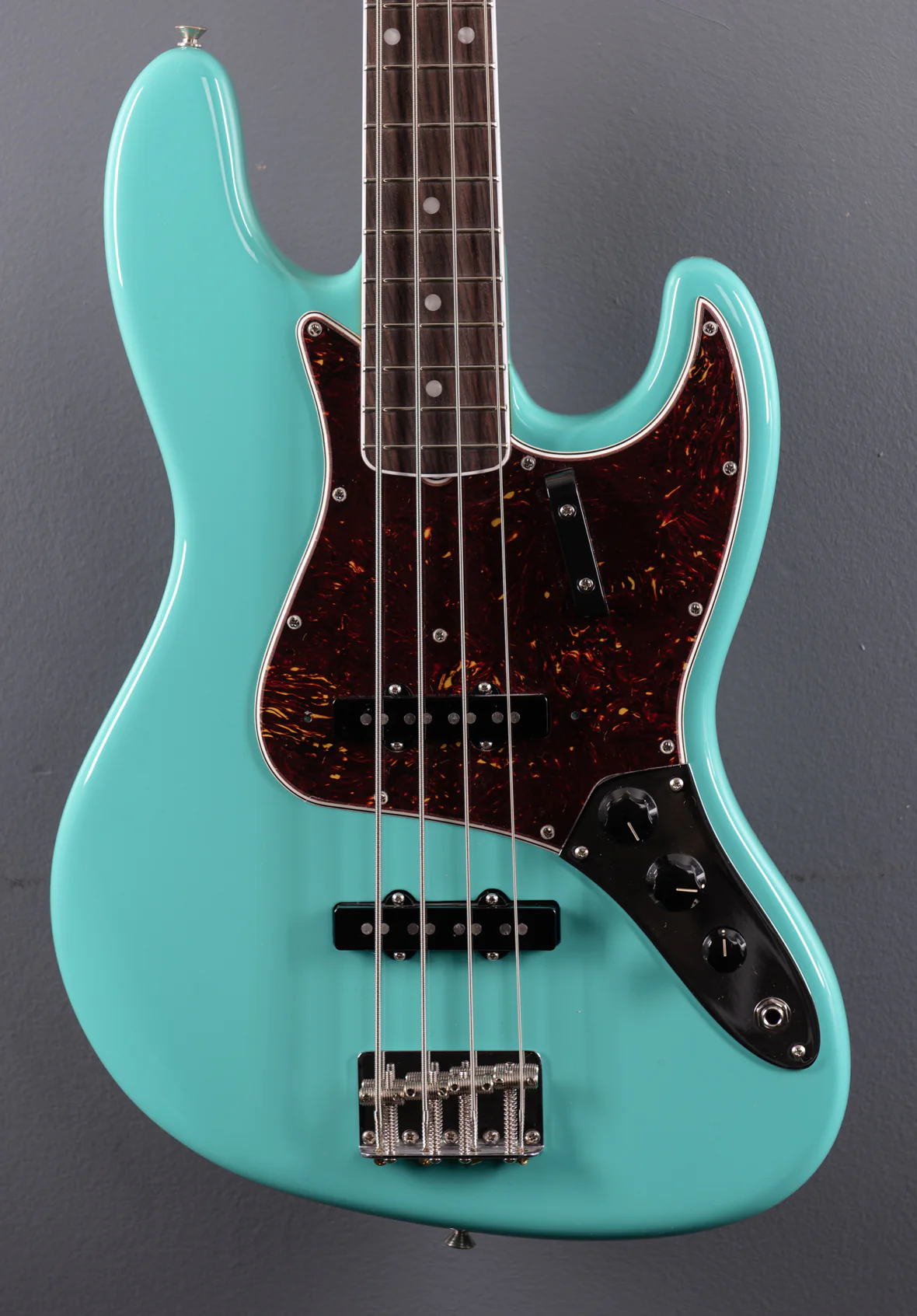American Vintage II 1966 Jazz Bass - Sea Foam Green - Image 3