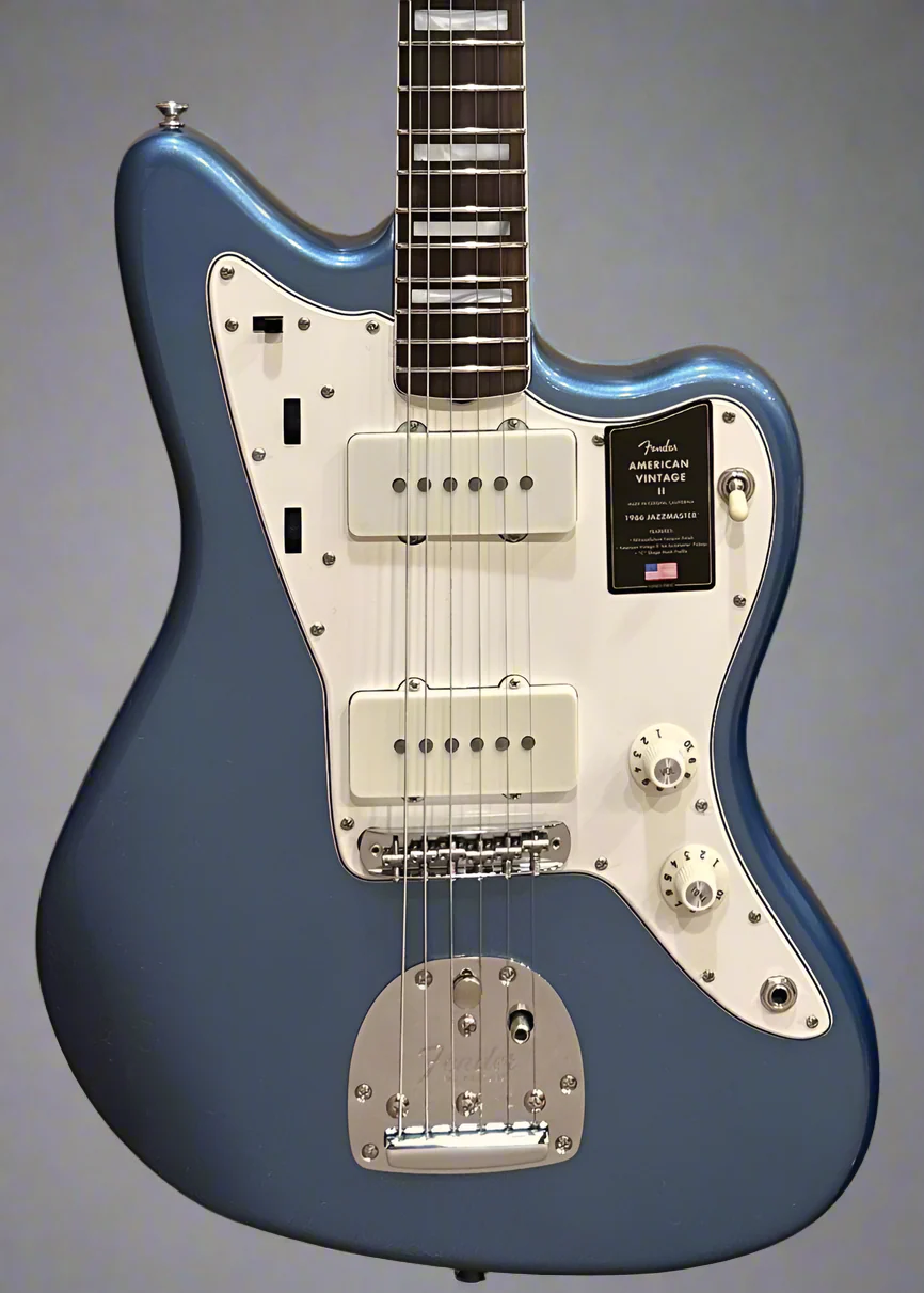 American Vintage II 1966 Jazzmaster - Lake Placid Blue - Image 2