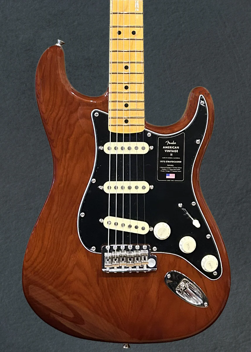 American Vintage II 1973 Stratocaster - Mocha w/Maple - Image 2