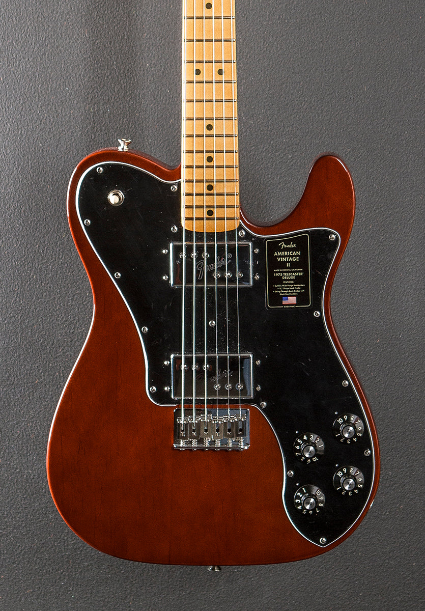 American Vintage II 1975 Telecaster Deluxe - Mocha - Image 2