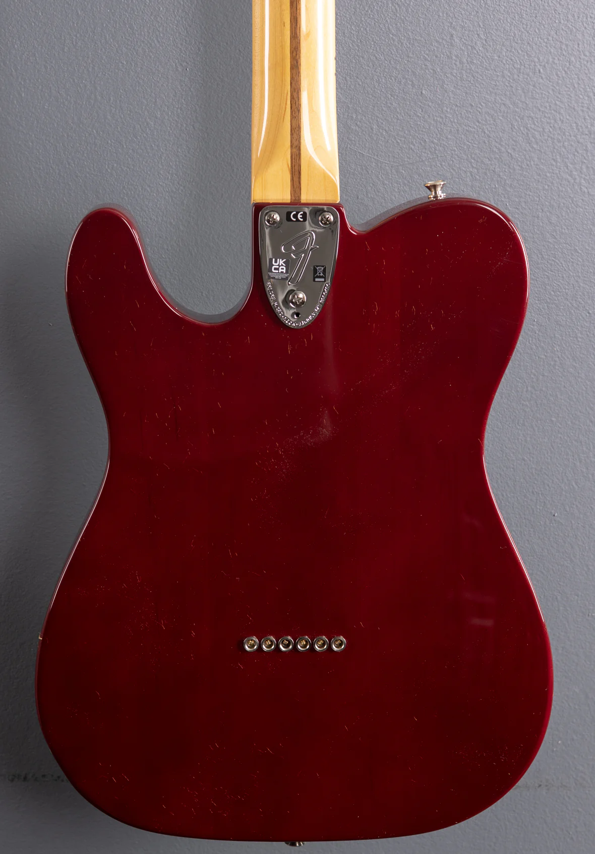 American Vintage II 1977 Telecaster Custom - Wine w/Maple - Image 4