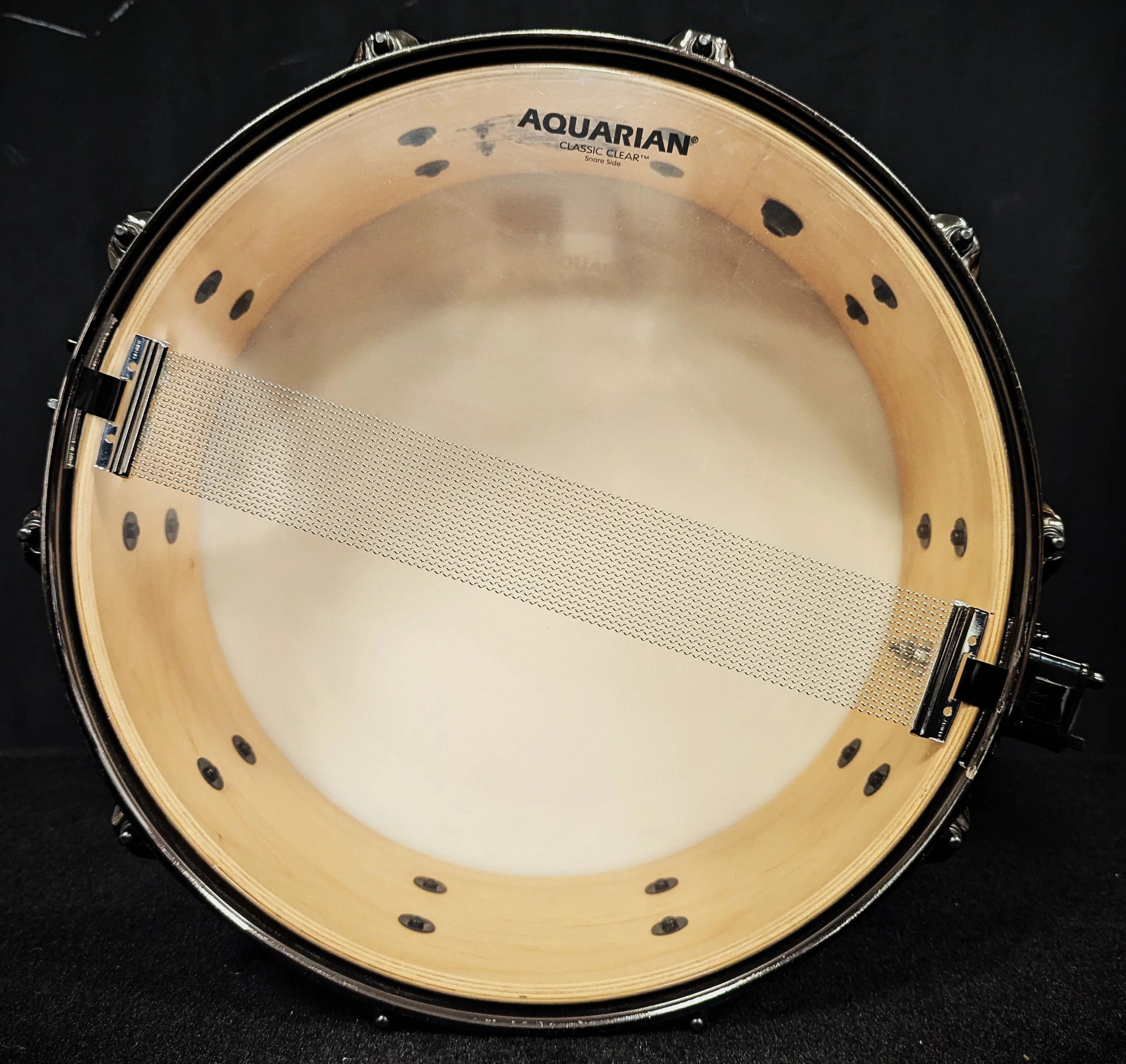 White Glass Glitter Snare - Image 6