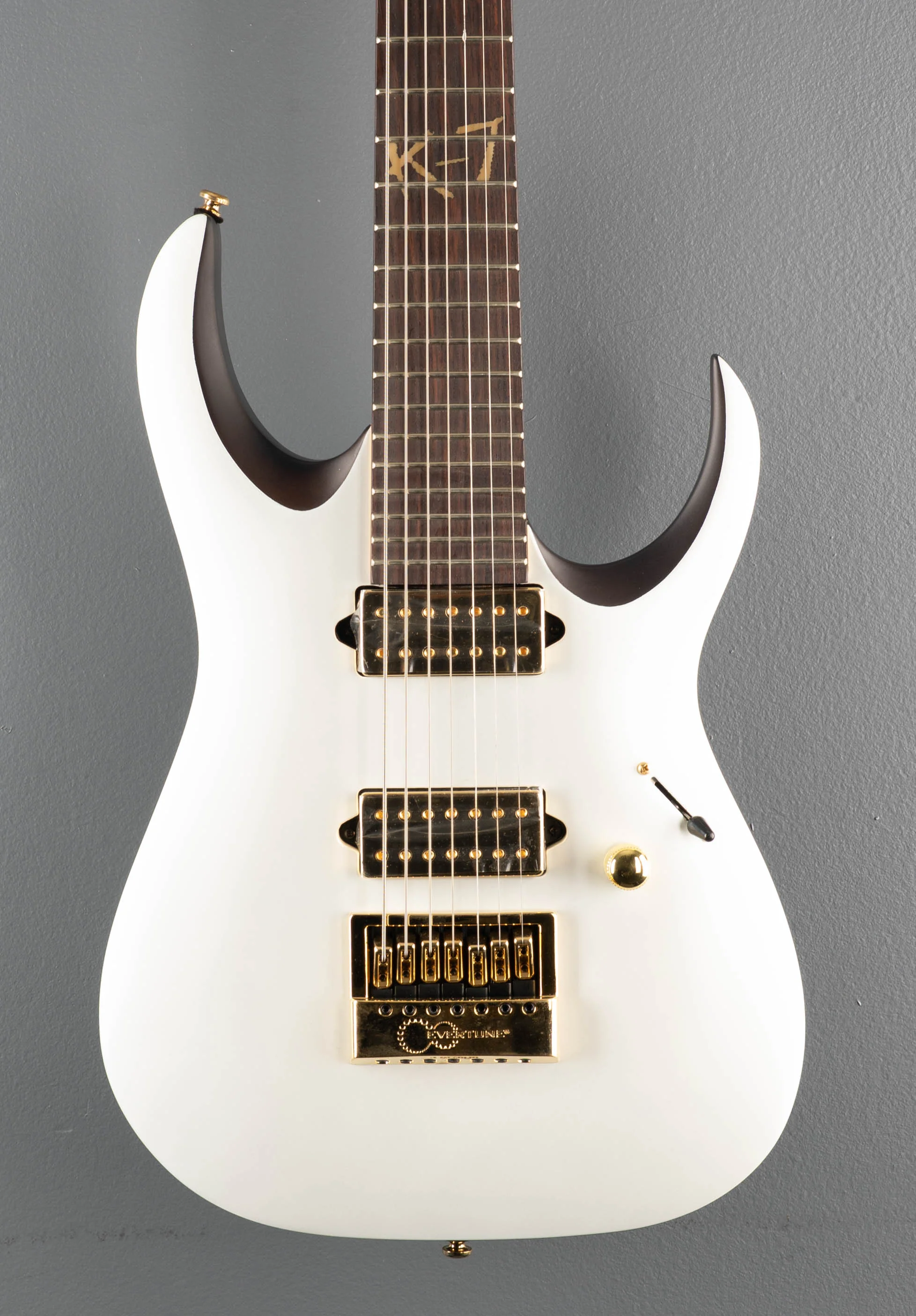 Brian "Head" Welch Signature K7YANG - Matte White - Image 2