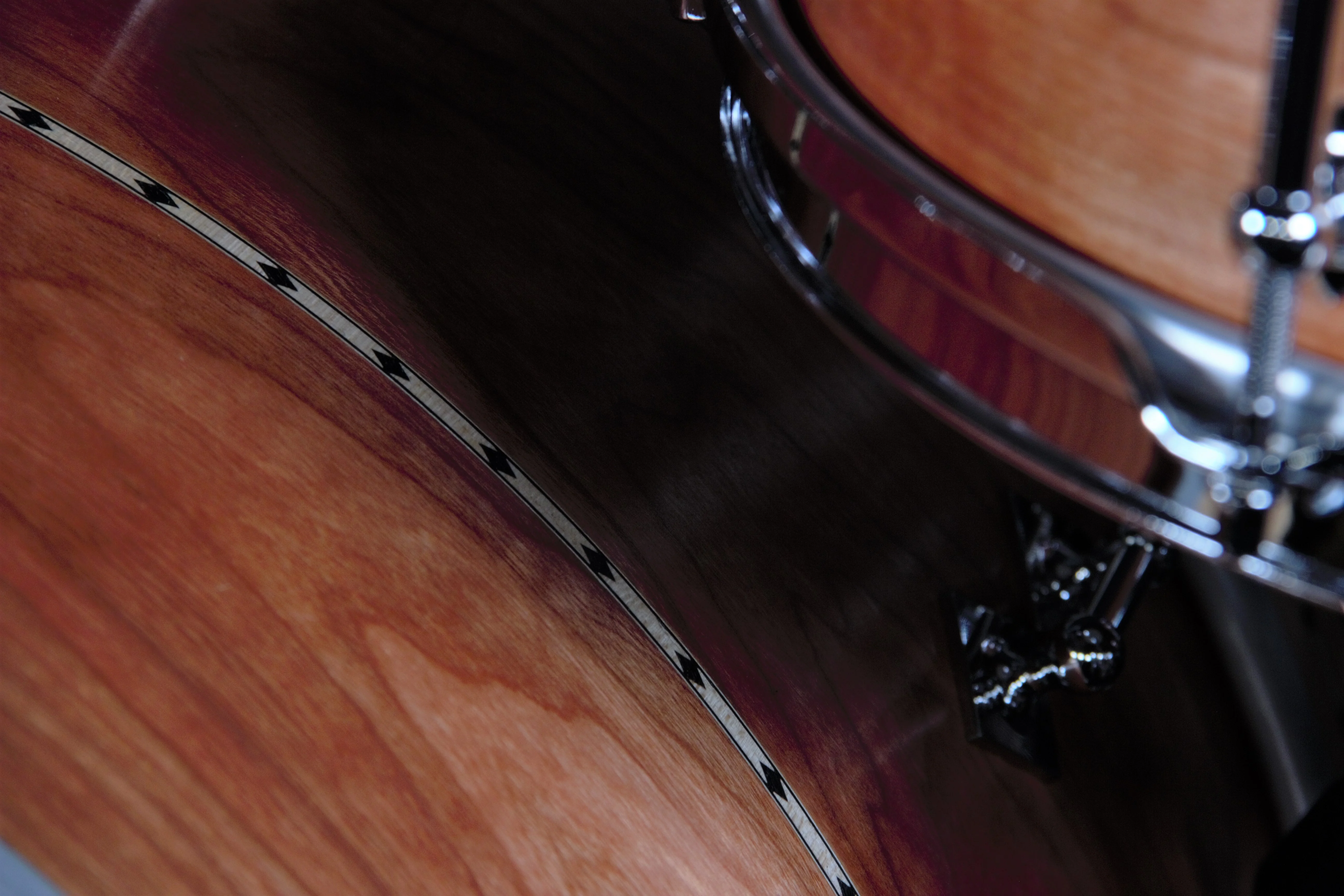 Cherry With Maple Inlay 4 Piece Shell Pack - Image 10