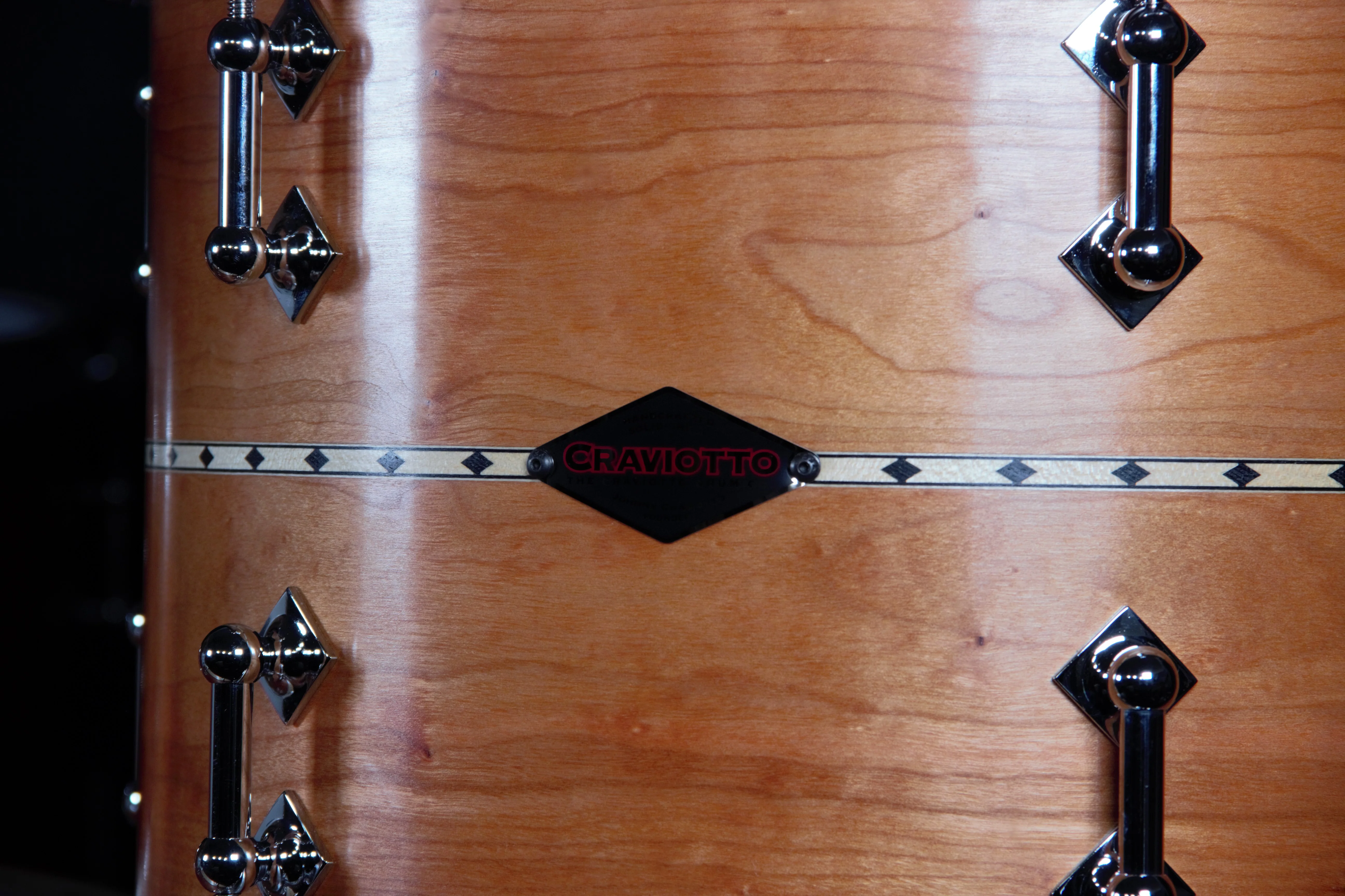 Cherry With Maple Inlay 4 Piece Shell Pack - Image 9