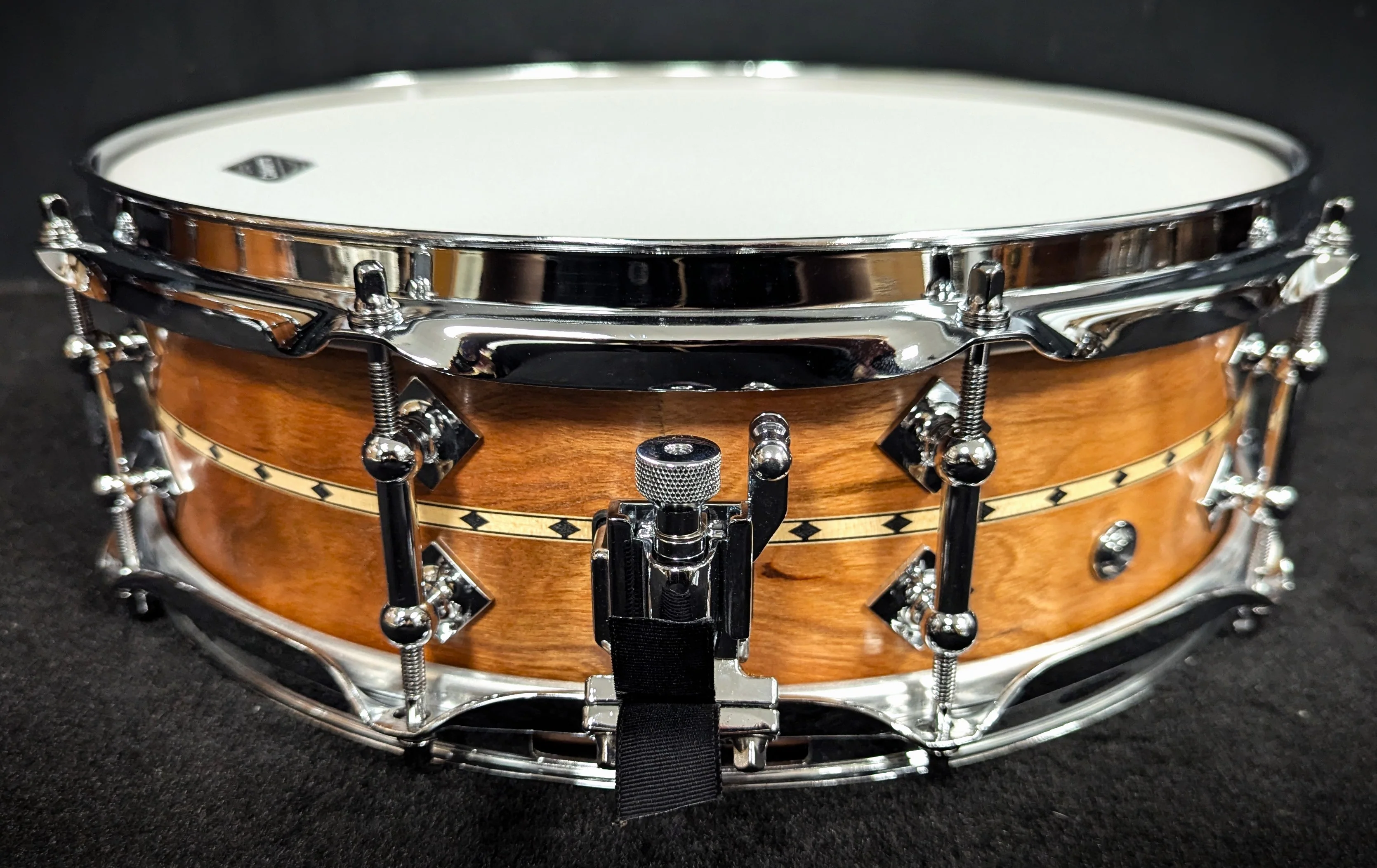 Custom Shop Cherry with Maple Inlay Piccolo Snare