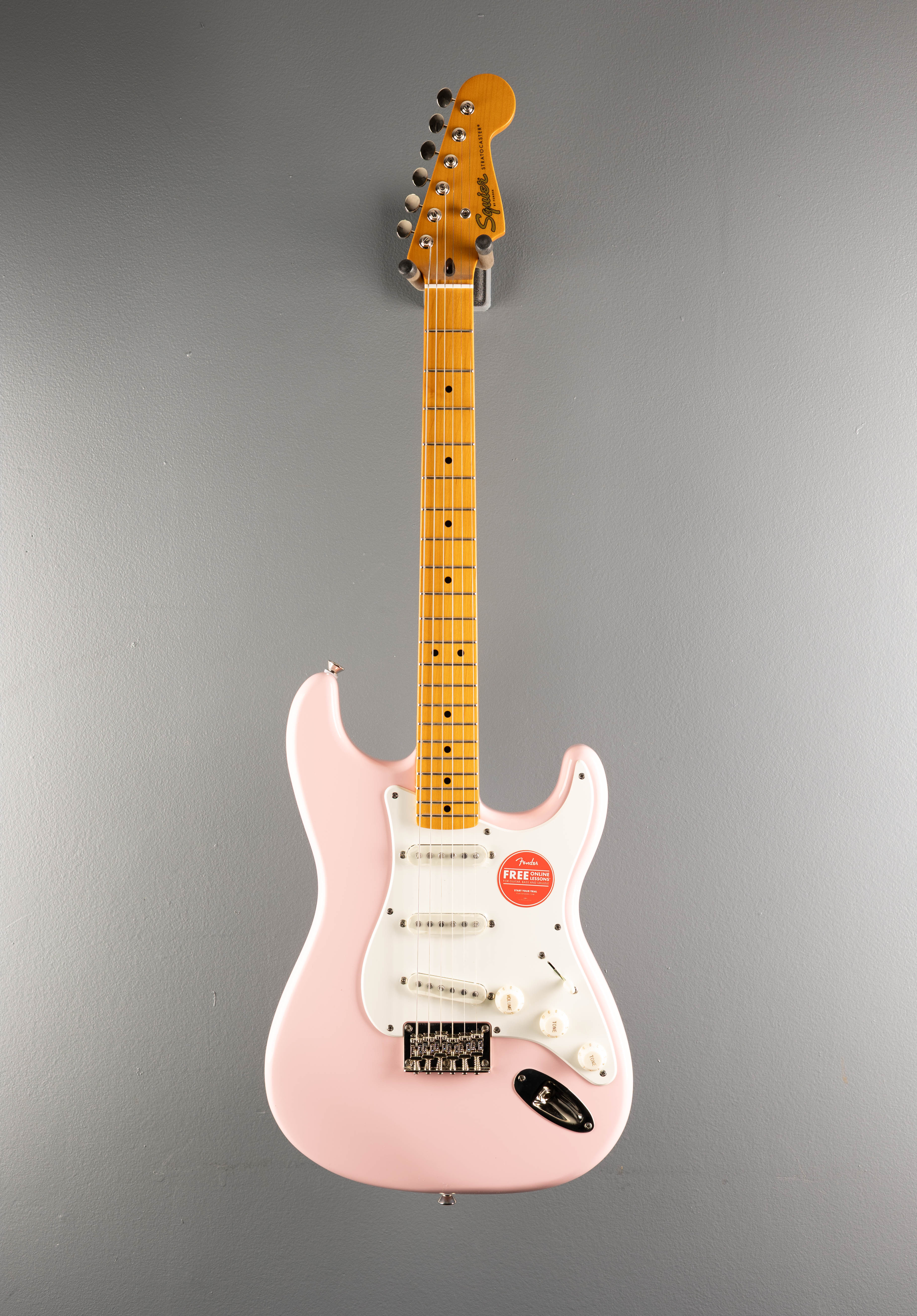 Classic Vibe 50's Stratocaster HT - Shell Pink w/Maple - Image 3